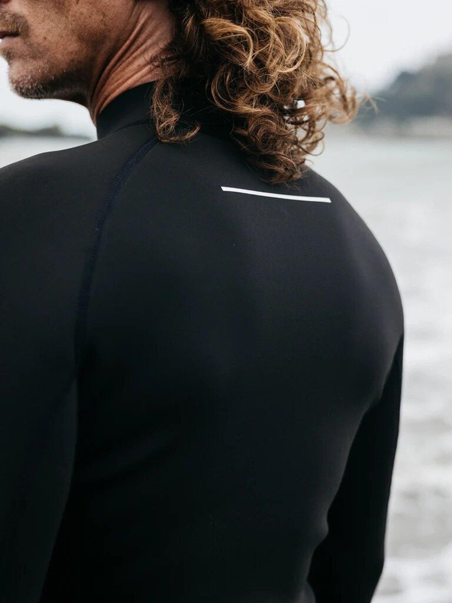 Product gallery image number 3 for product Nieuwland 2mm Yulex Long Sleeve Wetsuit Top - Men's