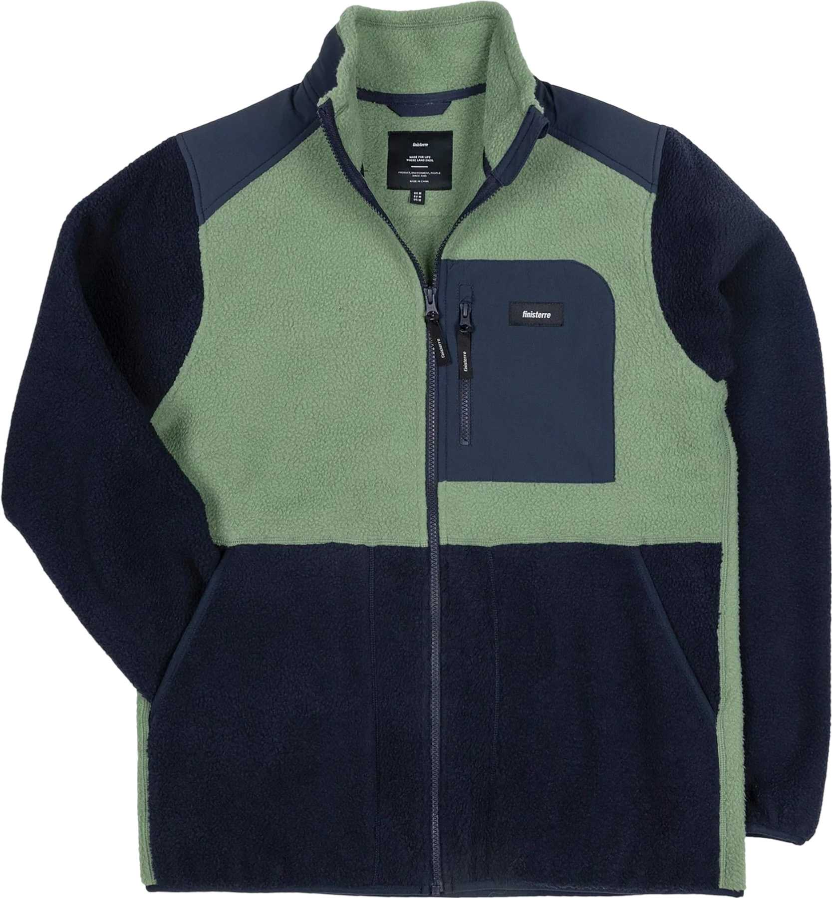 Image de produit pour Manteau en molleton à glissière pleine longueur Bolster - Homme