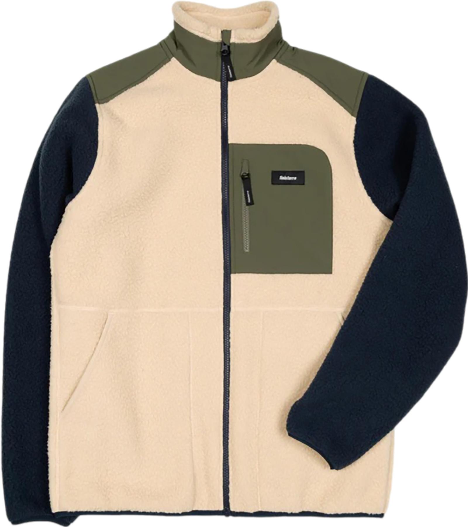 Image de produit pour Manteau en molleton à glissière pleine longueur Bolster - Homme