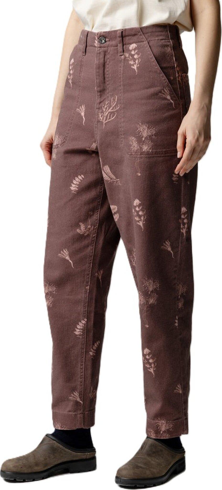 Product gallery image number 2 for product Yarrel Floral Marine Printed Trouser - Women's