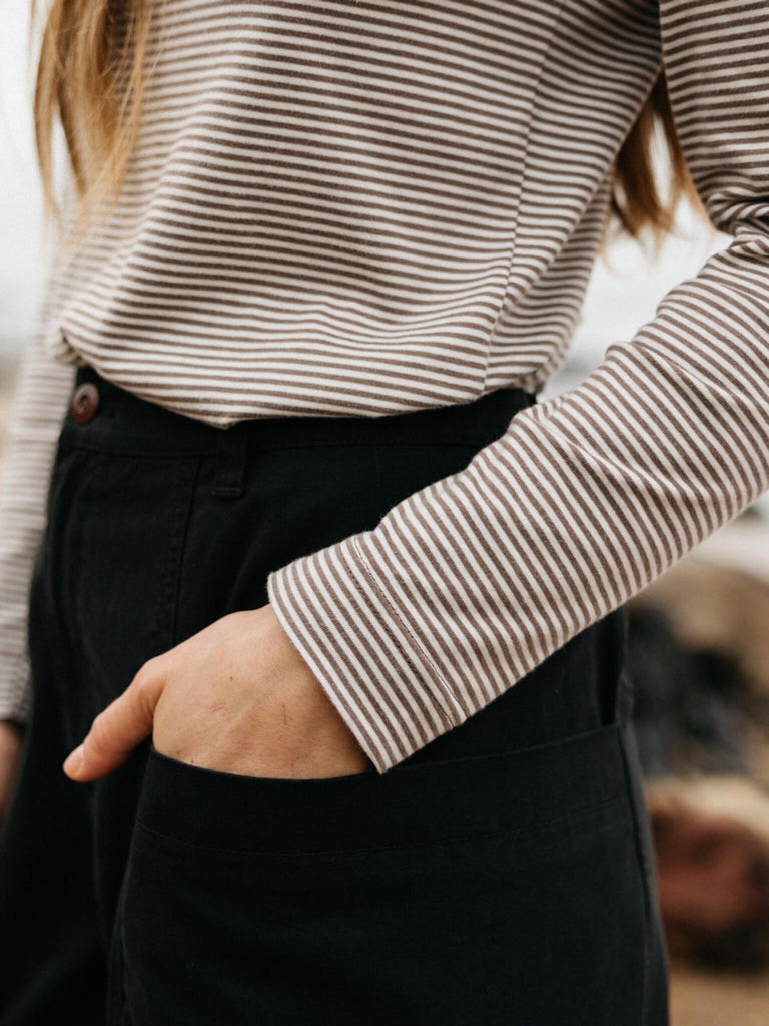 Product gallery image number 3 for product Eldon Stripe Long Sleeve T-Shirt - Women's