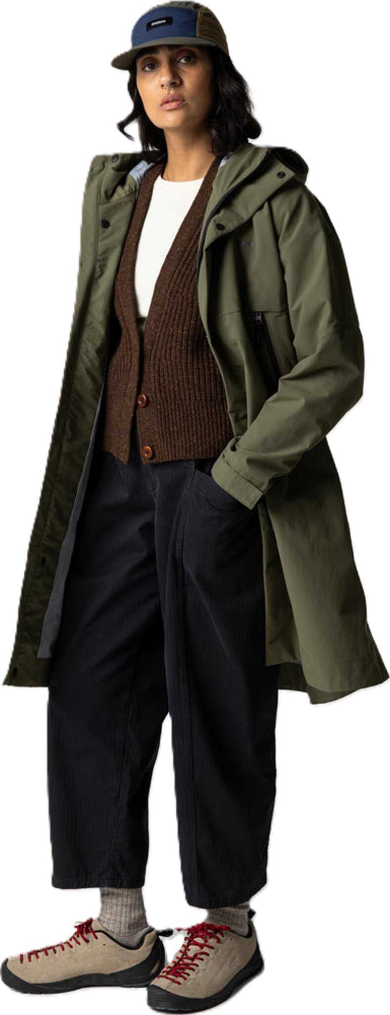 Product image for Longline Stormbird Waterproof Jacket - Women's