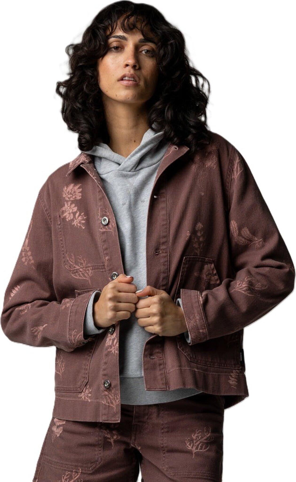 Product gallery image number 2 for product Yarrel Floral Marine Printed Jacket - Women's