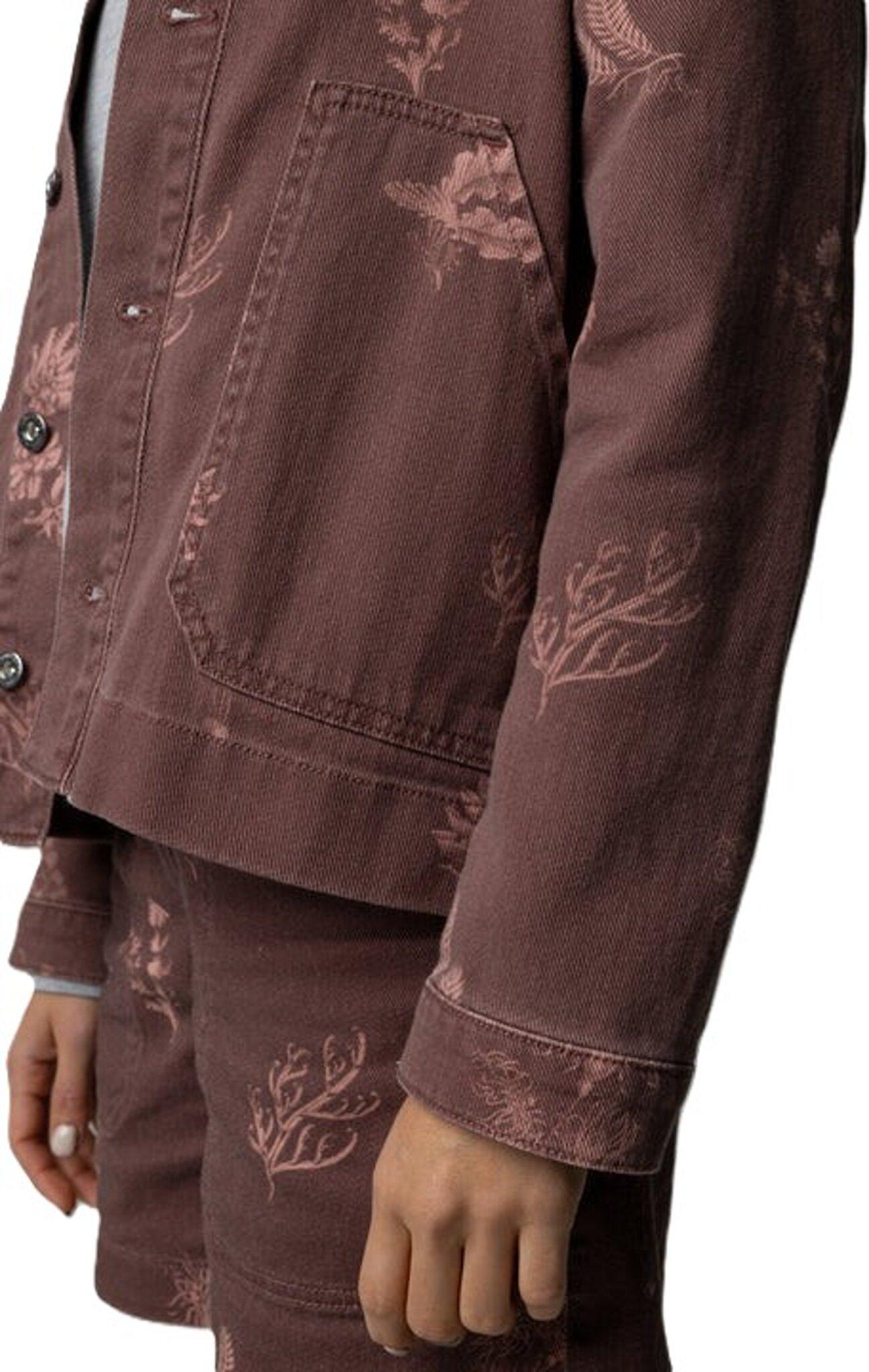 Product gallery image number 5 for product Yarrel Floral Marine Printed Jacket - Women's