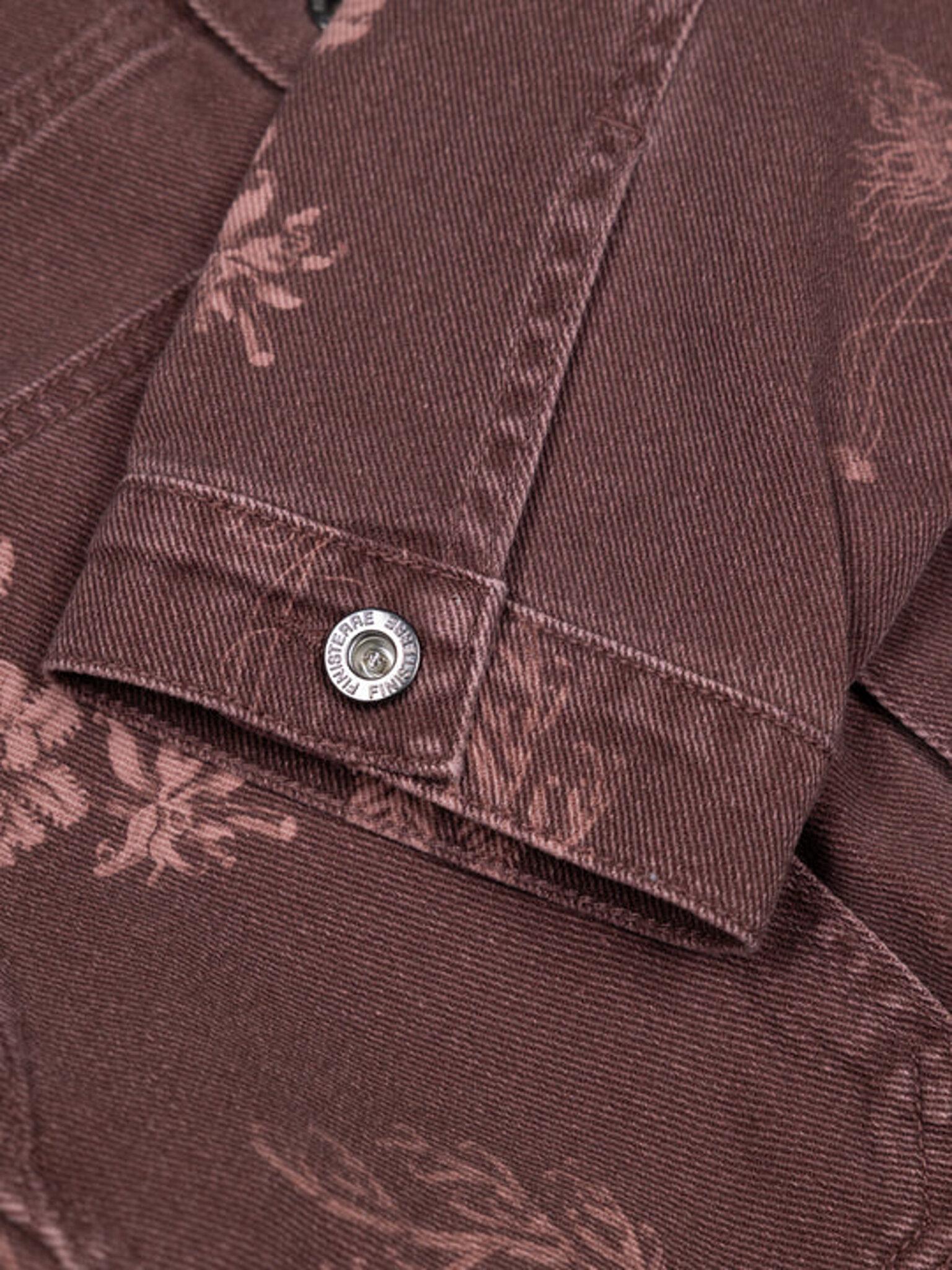 Product gallery image number 6 for product Yarrel Floral Marine Printed Jacket - Women's