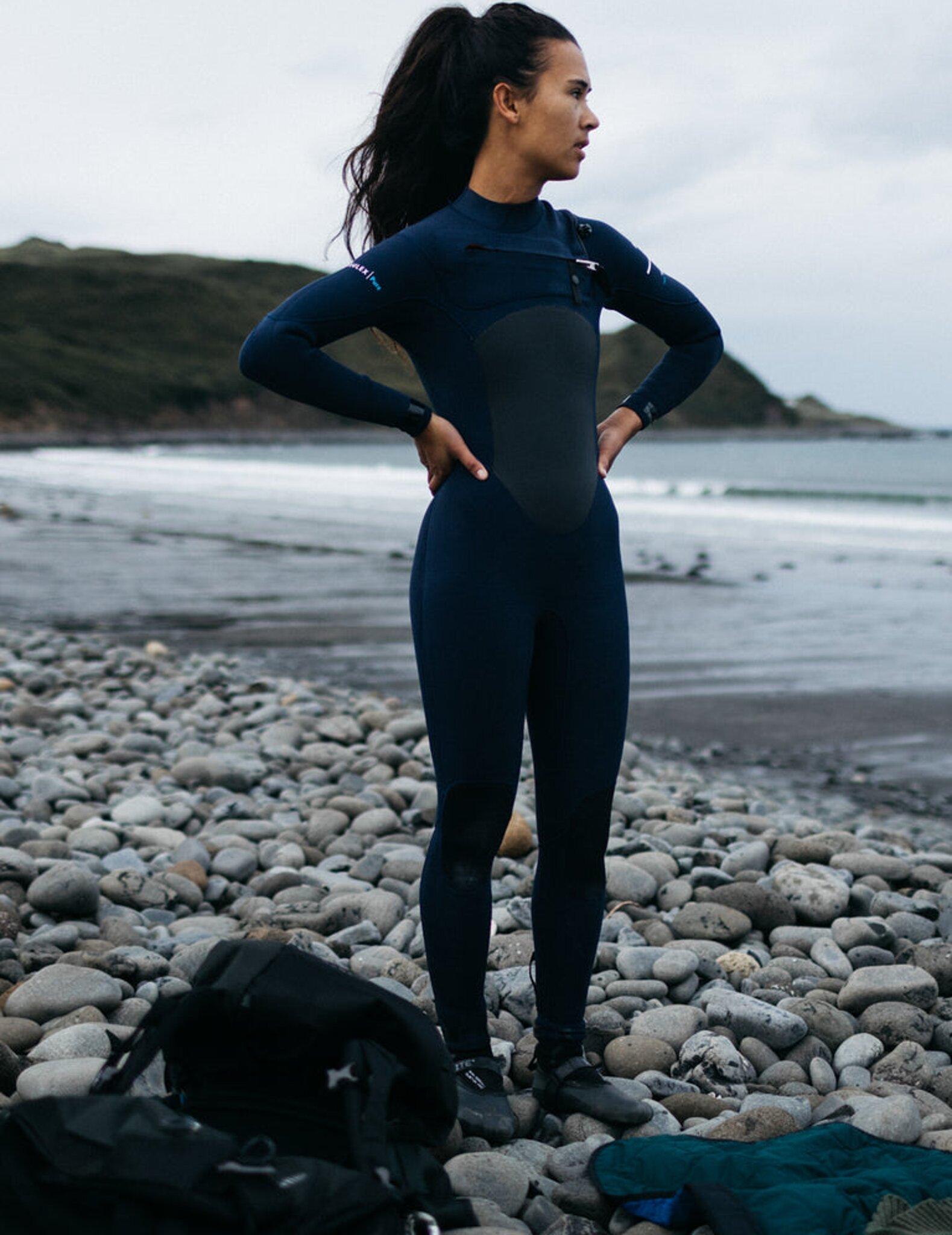 Product gallery image number 5 for product Nieuwland 4.5/3.5mm Yulex Chest Zip Wetsuit - Women's