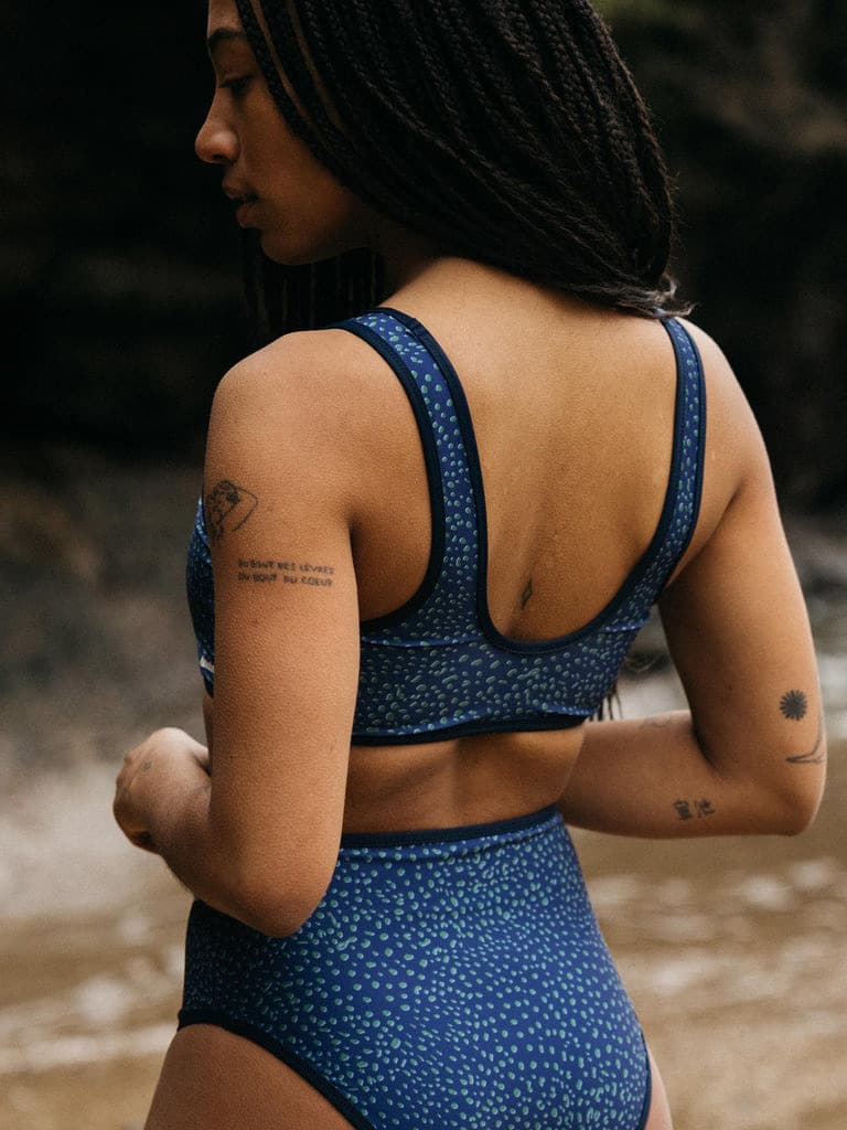 Numéro de l'image de la galerie de produits 6 pour le produit Haut de bikini réversible Racer Ailla - Femme