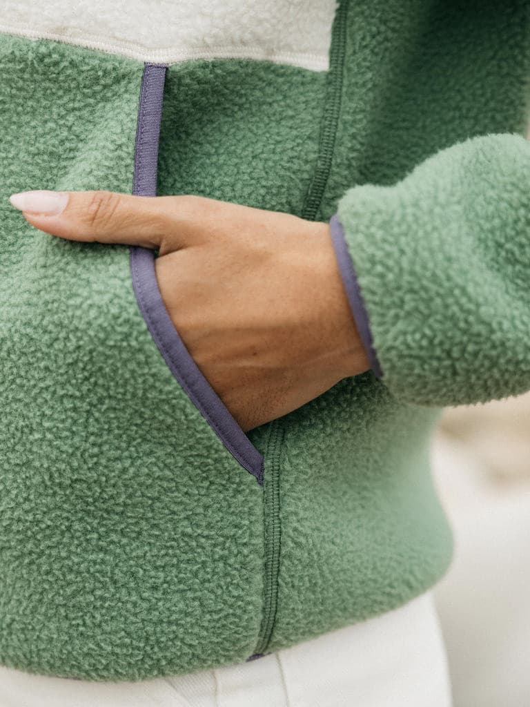 Product gallery image number 6 for product Bolster Full Zip Fleece Jacket - Women's