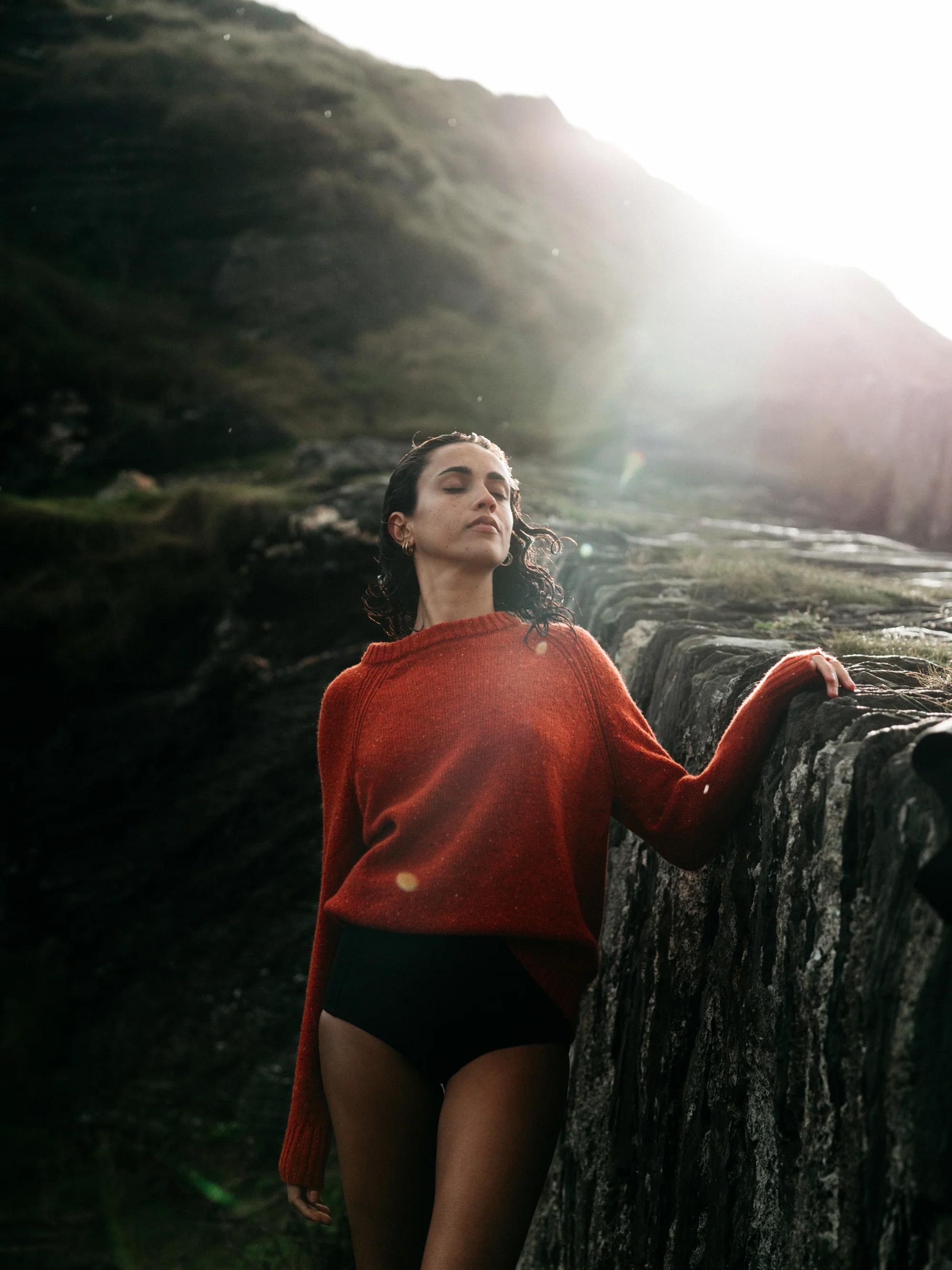 Product gallery image number 8 for product Farne Crew Neck Knit Jumper - Women's