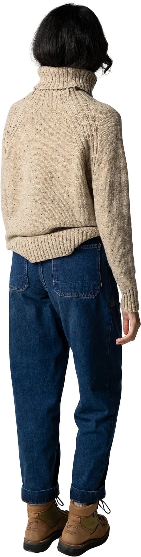 Product gallery image number 2 for product Farne Roll Neck Knit Jumper - Women's
