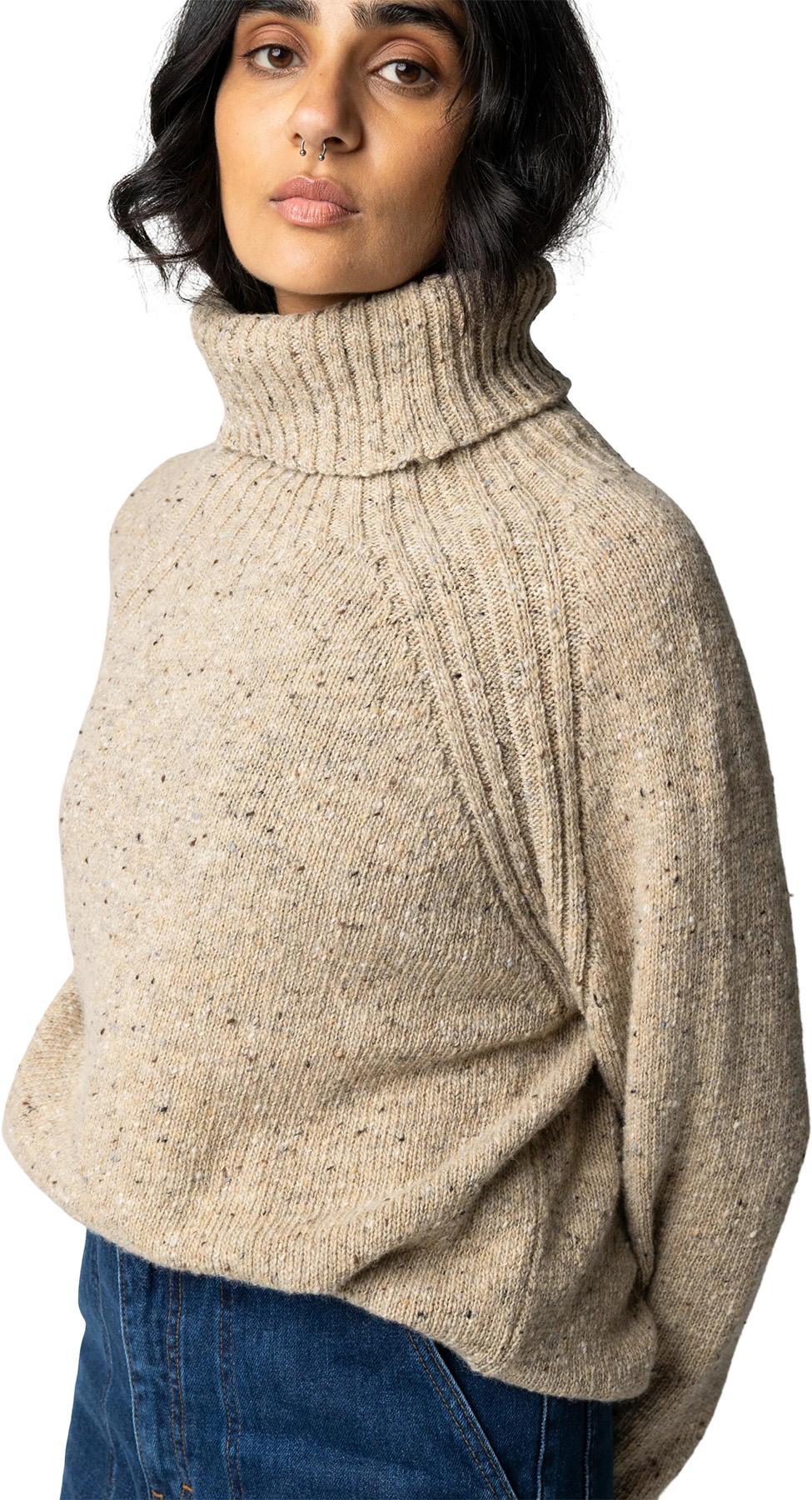 Product gallery image number 6 for product Farne Roll Neck Knit Jumper - Women's