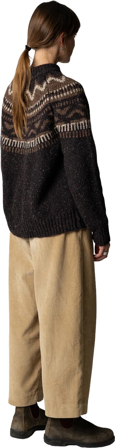 Product gallery image number 3 for product Porth Fair Isle Yoke Jumper - Women's