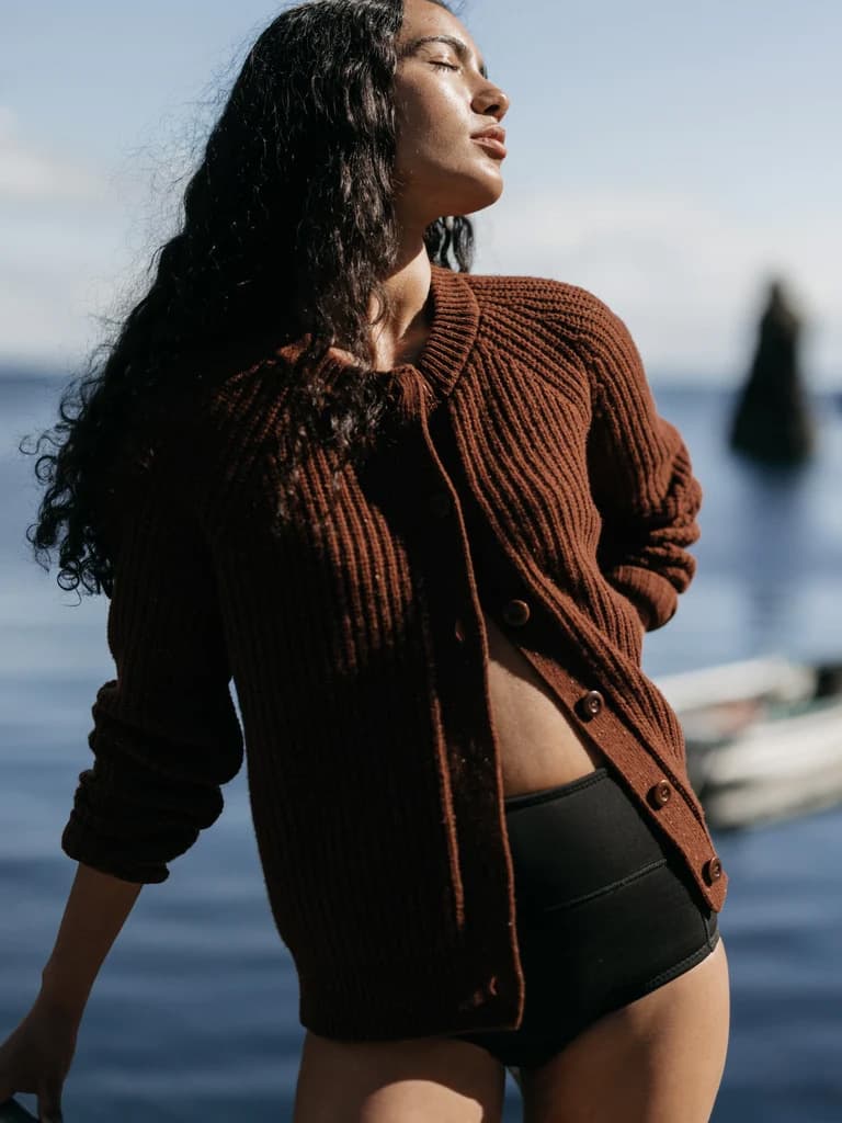 Product gallery image number 5 for product Mora Crew Neck Cardigan - Women's