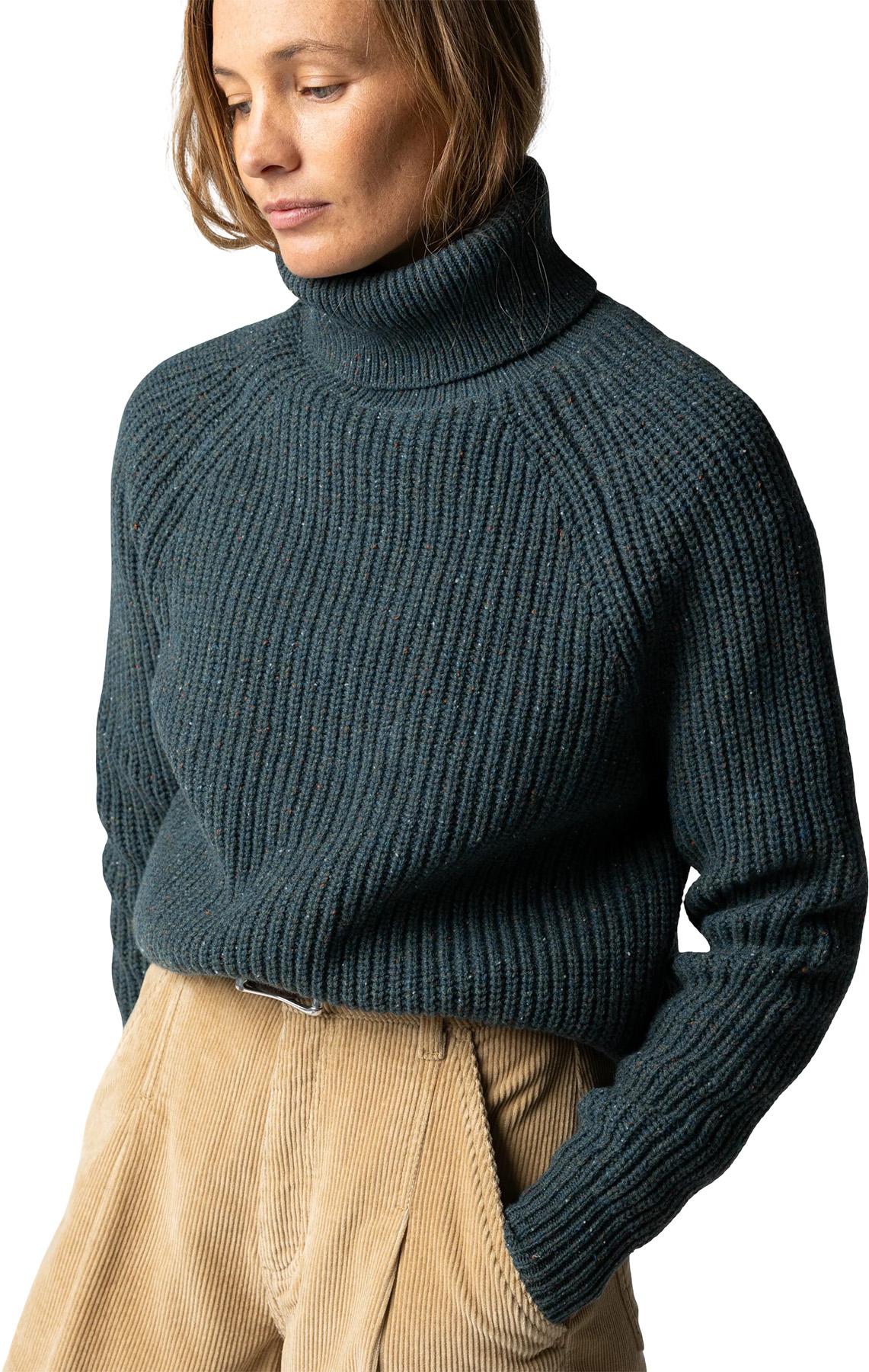 Product gallery image number 8 for product Mora Roll Neck Knit Sweater - Women's