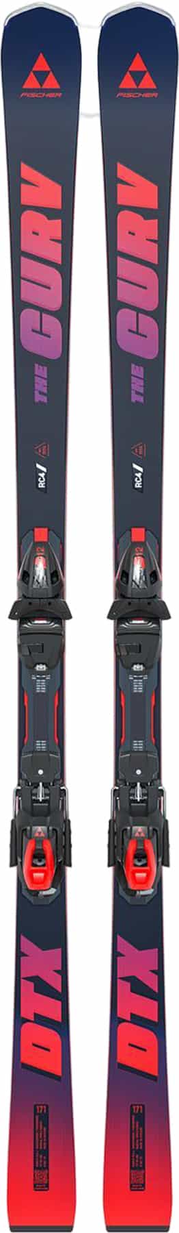 Product image for Curv DTX M-Track Skis with RSX 12 GW Powerrail Ski Bindings