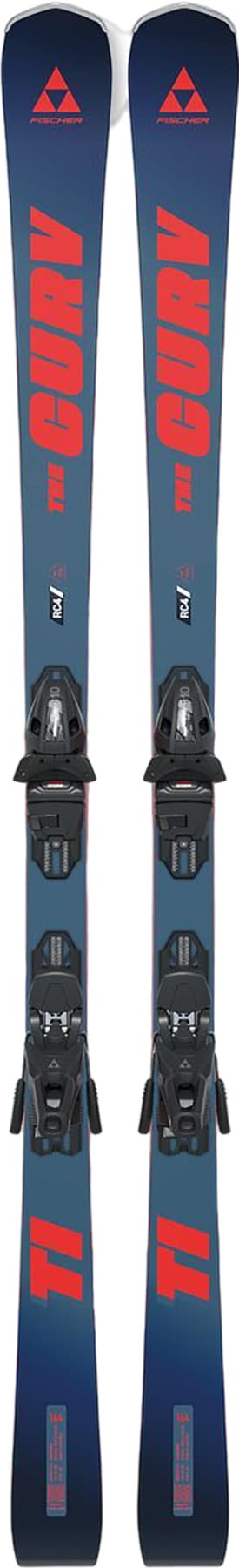 Product image for Curv TI Twin Powerrail Skis with RS10 GW Powerrail Ski Bindings