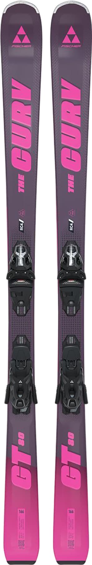 Product image for Curv GT 80 Twin Powerrail Skis with RSW 11 GW Powerrail Ski Bindings - Women's