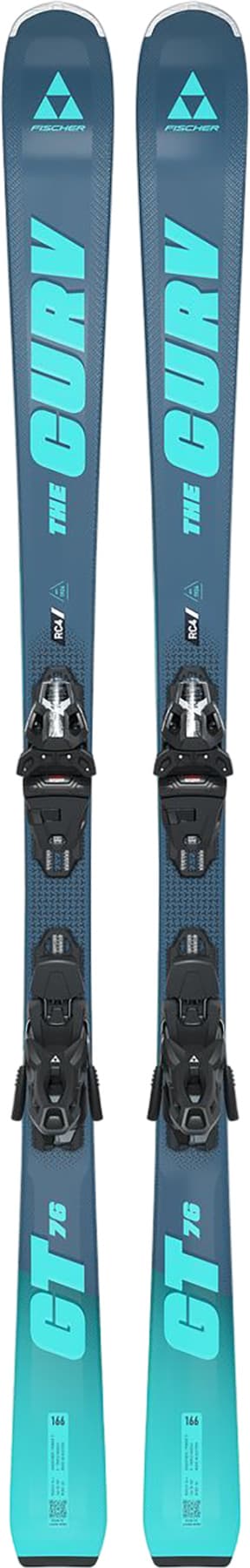 Product gallery image number 1 for product Curv GT 76 Twin Powerrail Skis with RSW 10 GW Powerrail Ski Bindings - Women's