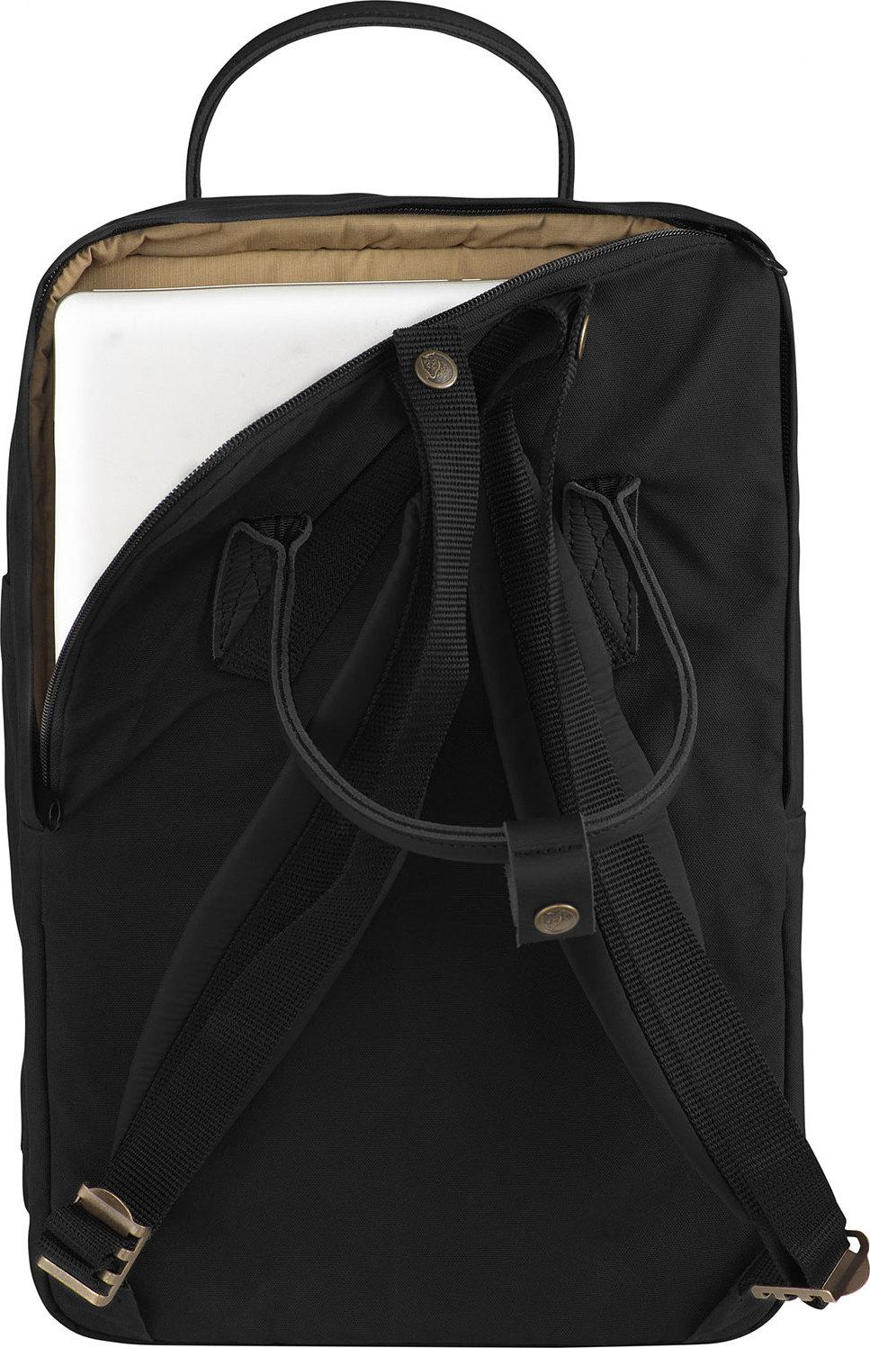 Product gallery image number 3 for product Kånken No. 2Laptop Black Backpack 18L