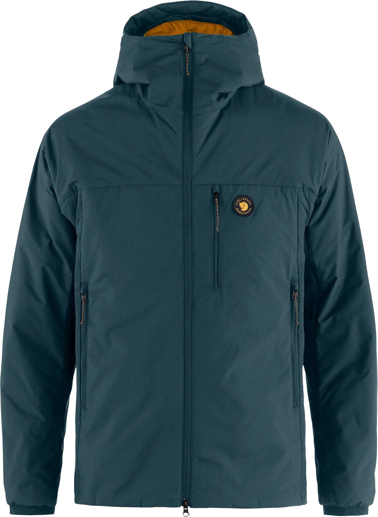 Mountain Blue - Mustard Yellow