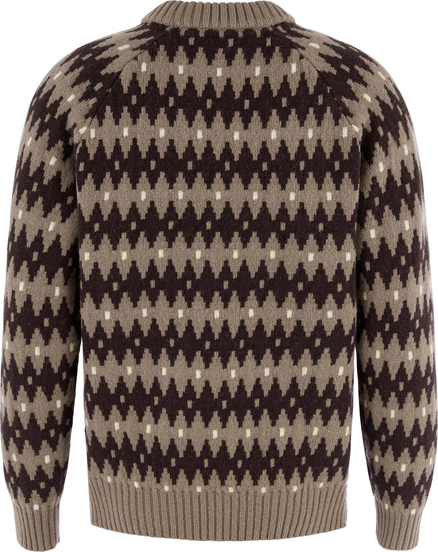 Product gallery image number 2 for product Övik Jacquard Knit Sweater - Men's