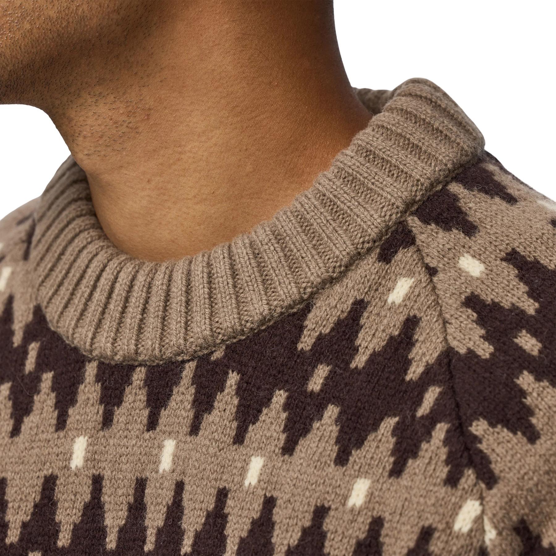 Product gallery image number 4 for product Övik Jacquard Knit Sweater - Men's