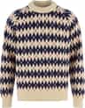 Colour: Light Beige - Dark Navy