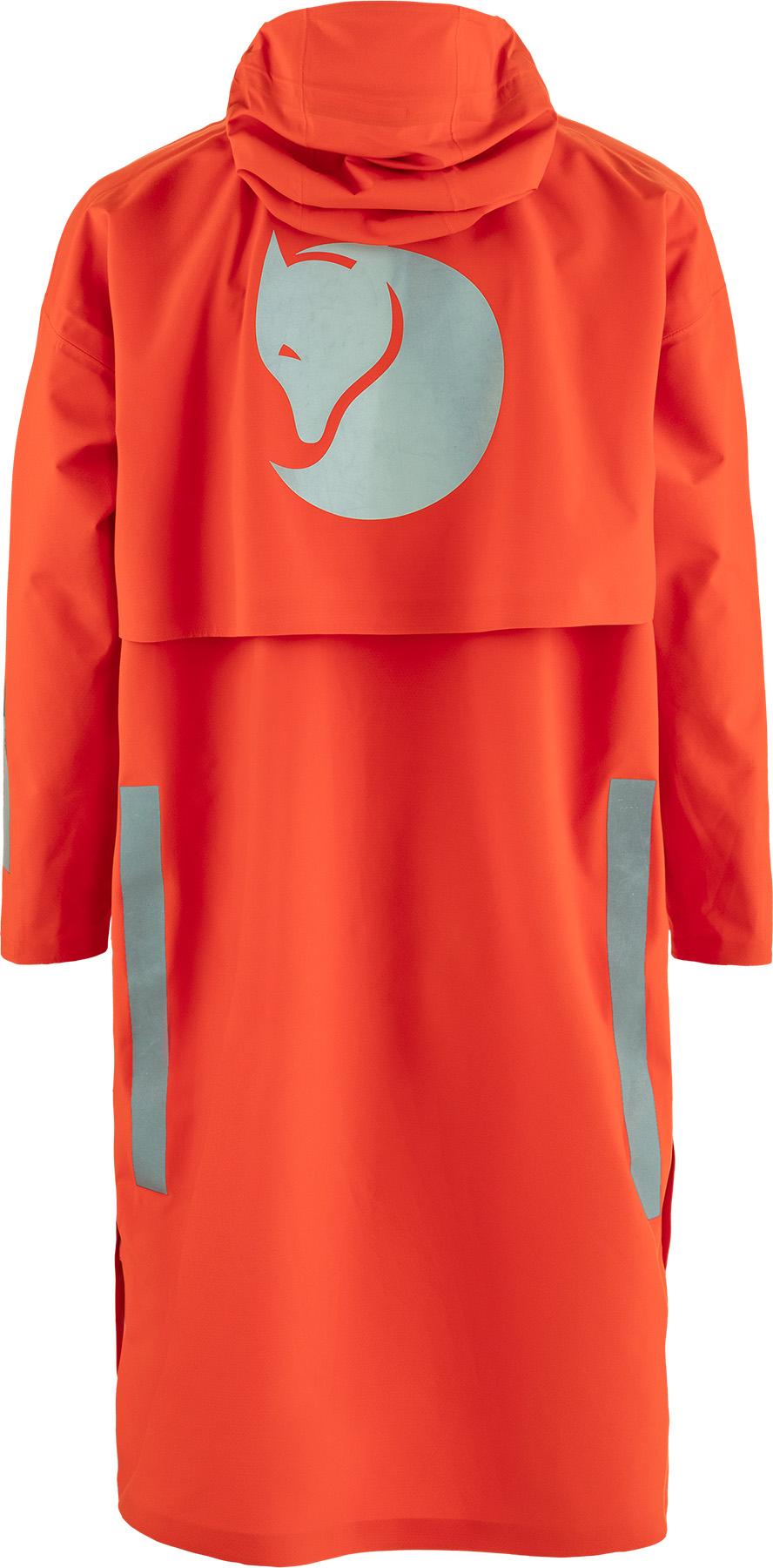 Product gallery image number 2 for product Hoja Rain Fox Poncho - Unisex