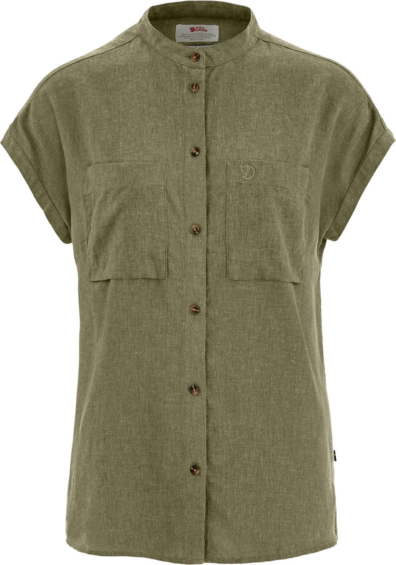Product image for Chemise à manches courtes en chanvre Övik - Femme