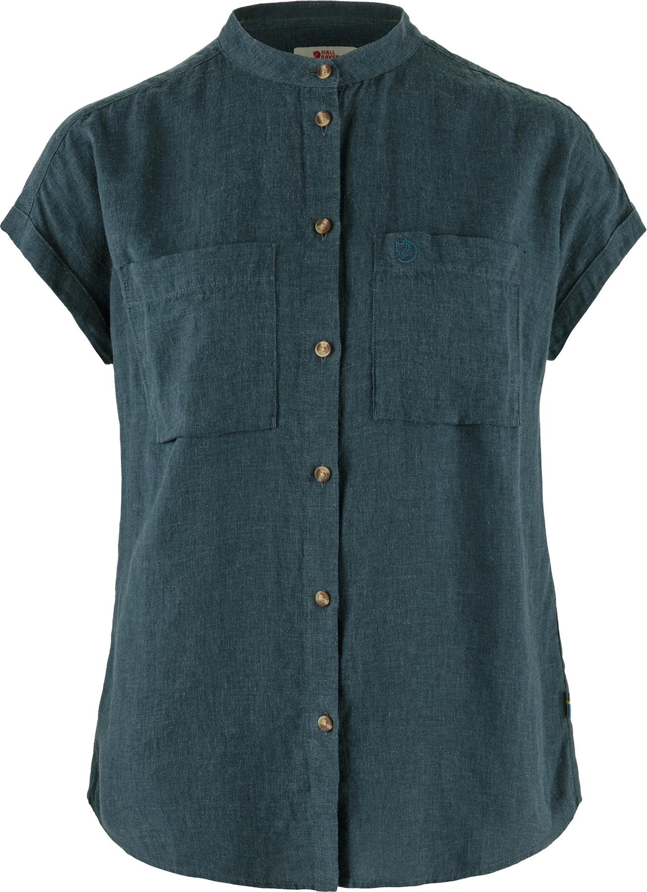 Image de produit pour Chemise à manches courtes en chanvre Övik - Femme