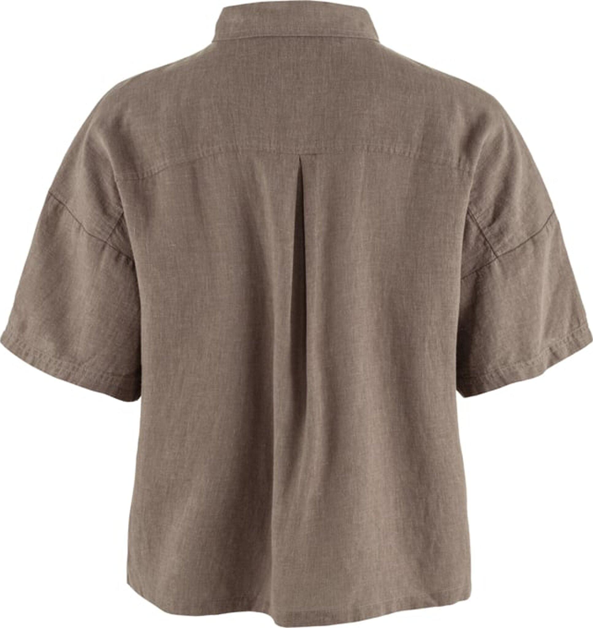 Numéro de l'image de la galerie de produits 2 pour le produit Chemise à manches courtes en chanvre Övik Camp - Femme