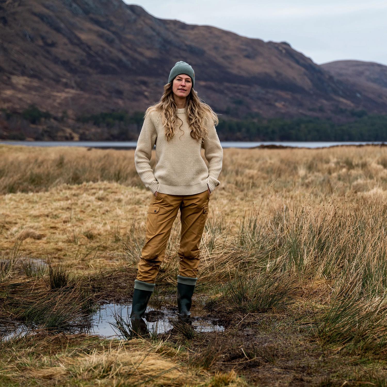 Product gallery image number 7 for product Övik Waffle Knit Sweater - Women's