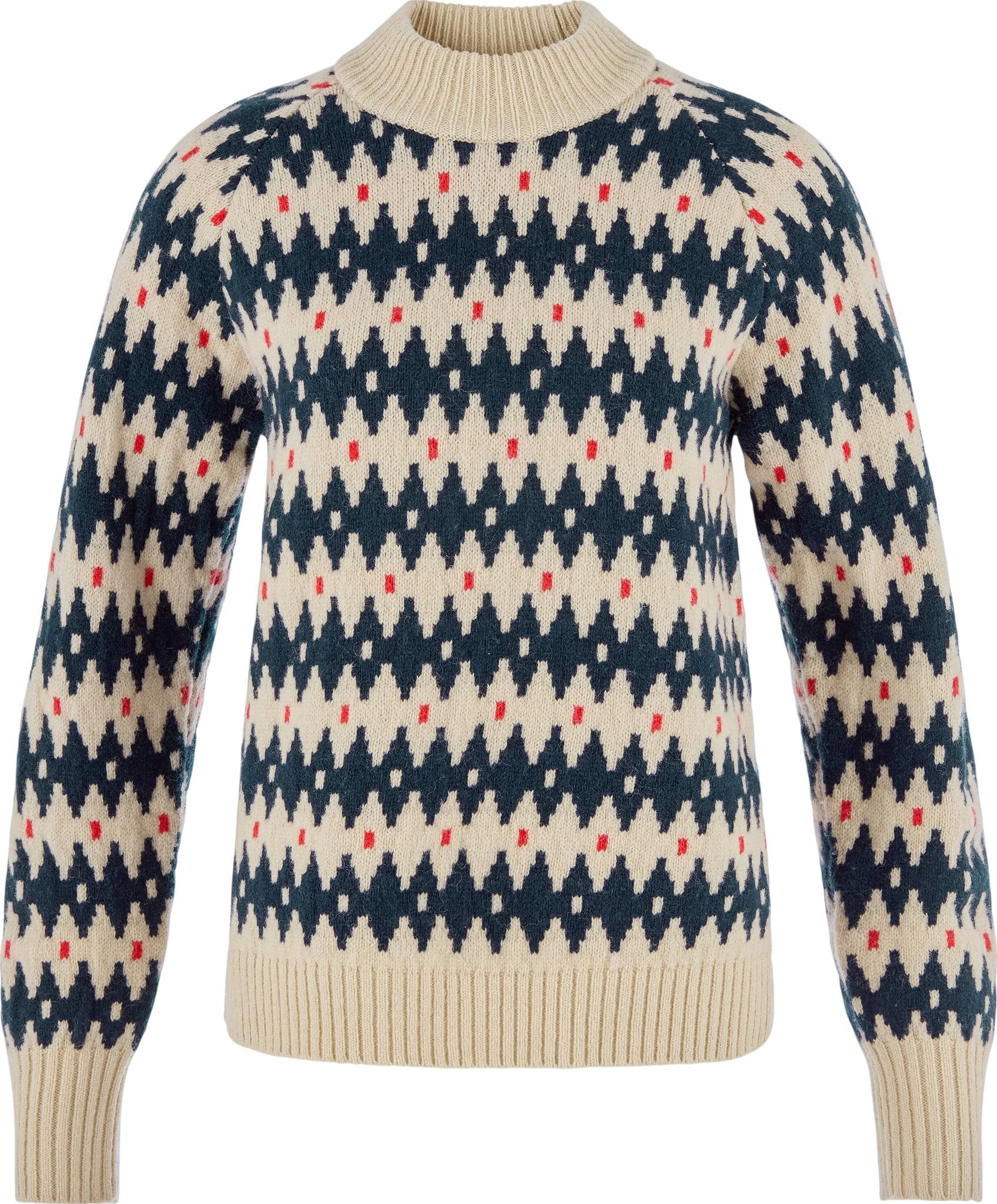Image de produit pour Chandail en tricot jacquard Övik - Femme 
