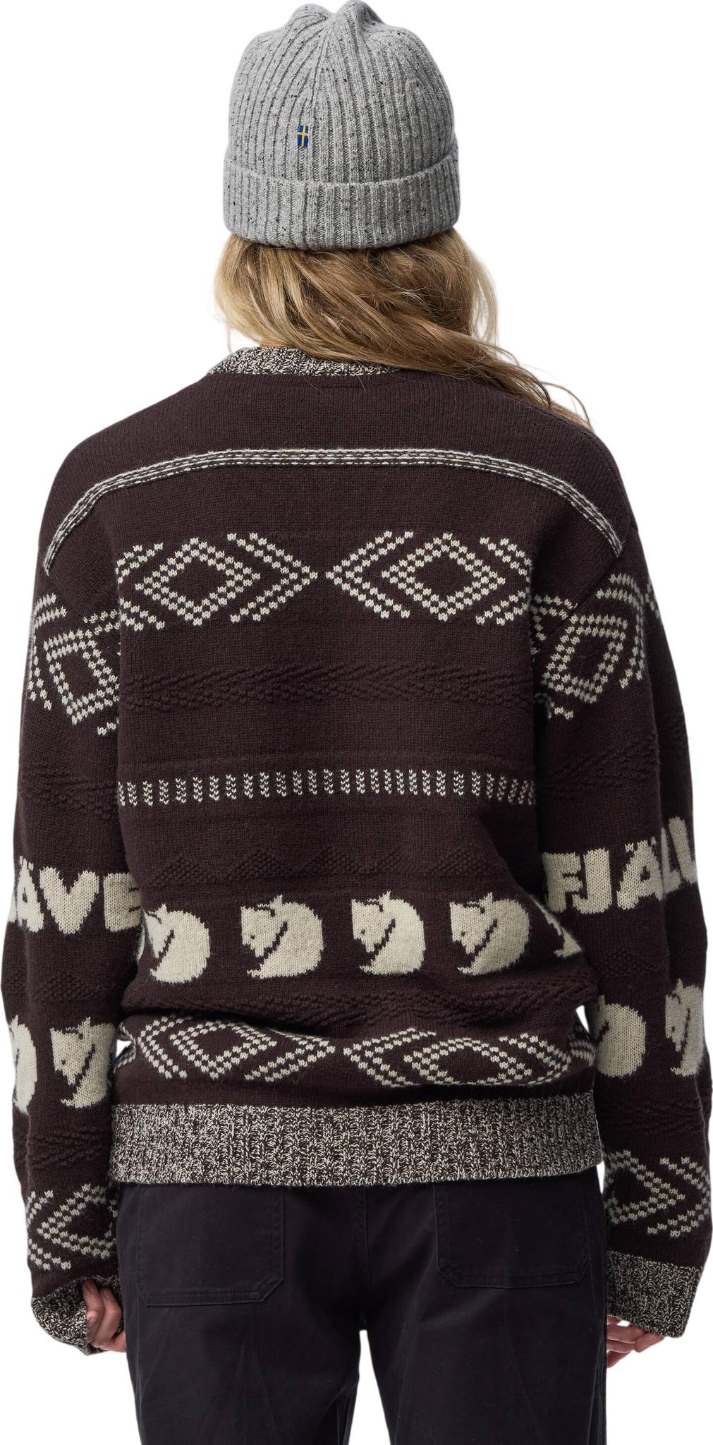 Numéro de l'image de la galerie de produits 3 pour le produit Chandail en tricot jacquard Fjällräven - Femme