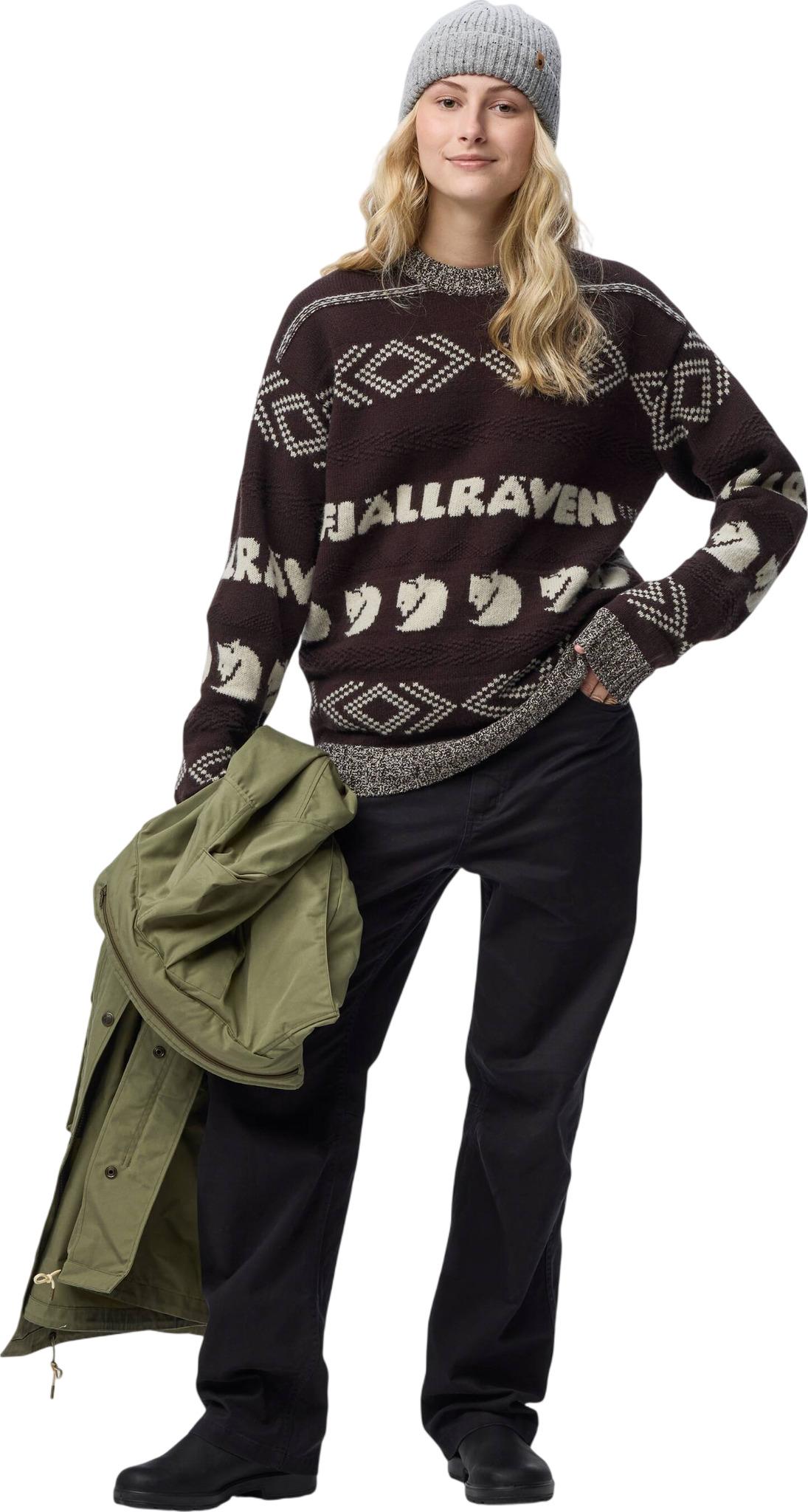 Numéro de l'image de la galerie de produits 5 pour le produit Chandail en tricot jacquard Fjällräven - Femme