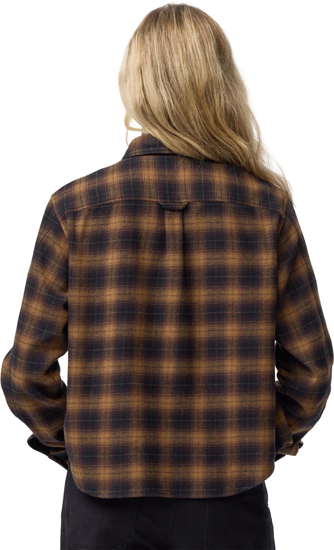 Product gallery image number 2 for product Övik Boxy Flannel Shirt - Women's
