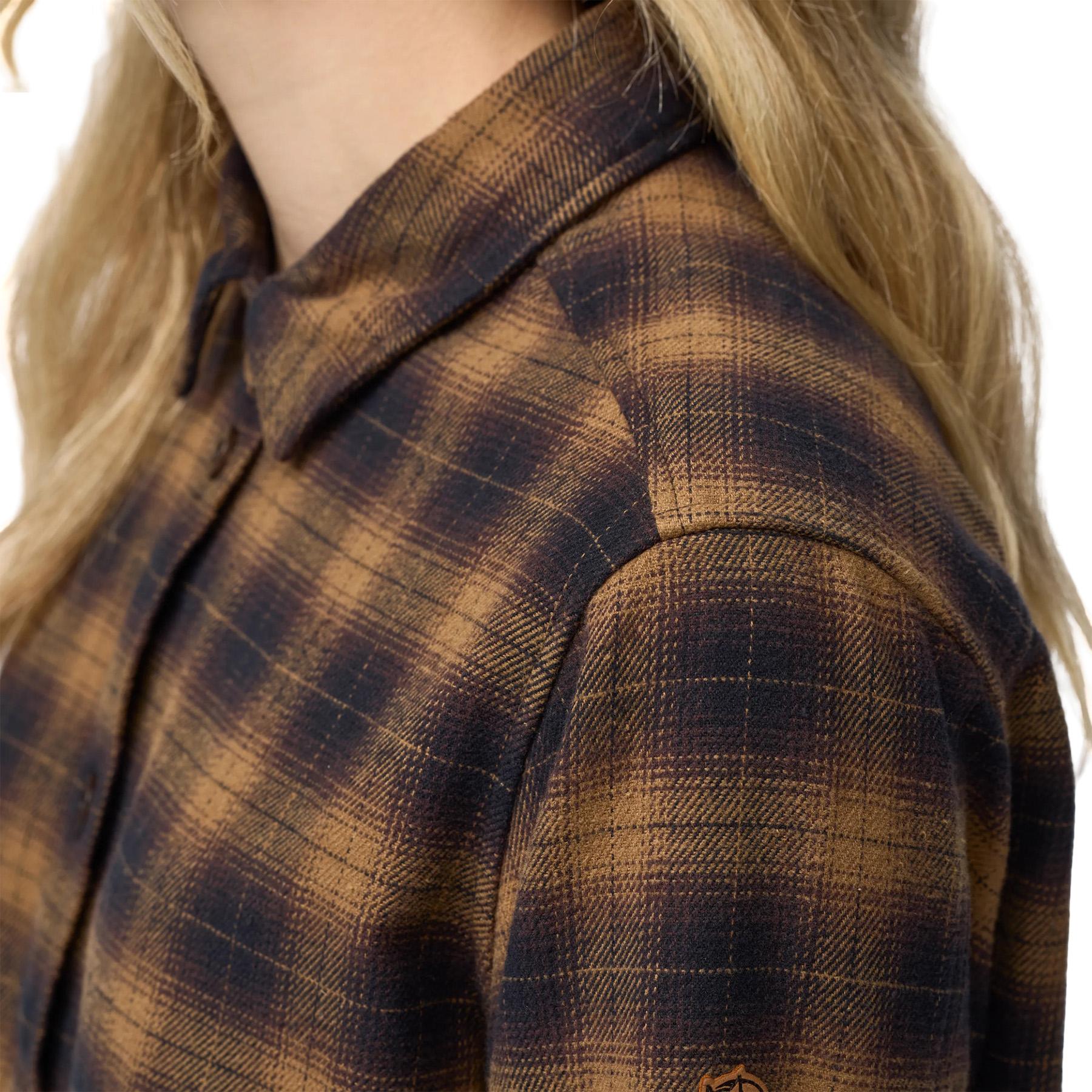 Product gallery image number 3 for product Övik Boxy Flannel Shirt - Women's