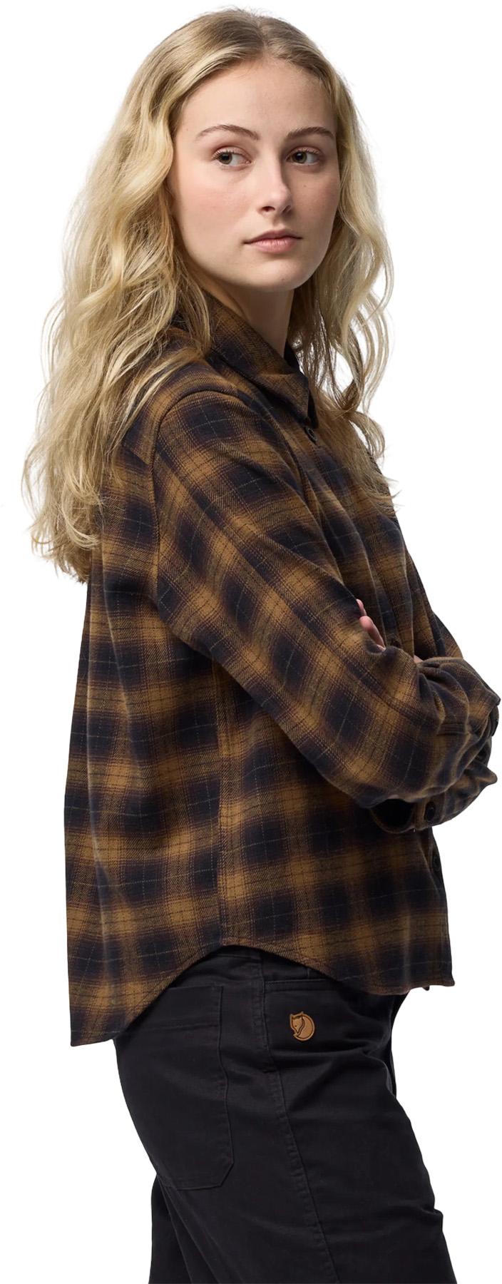 Product gallery image number 6 for product Övik Boxy Flannel Shirt - Women's
