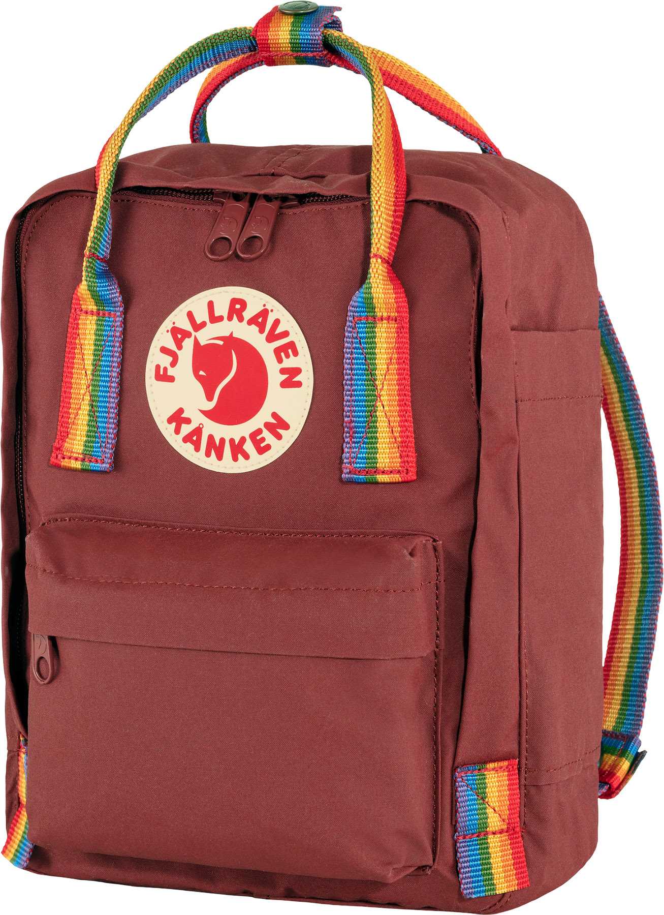 Ox Red - Rainbow Pattern