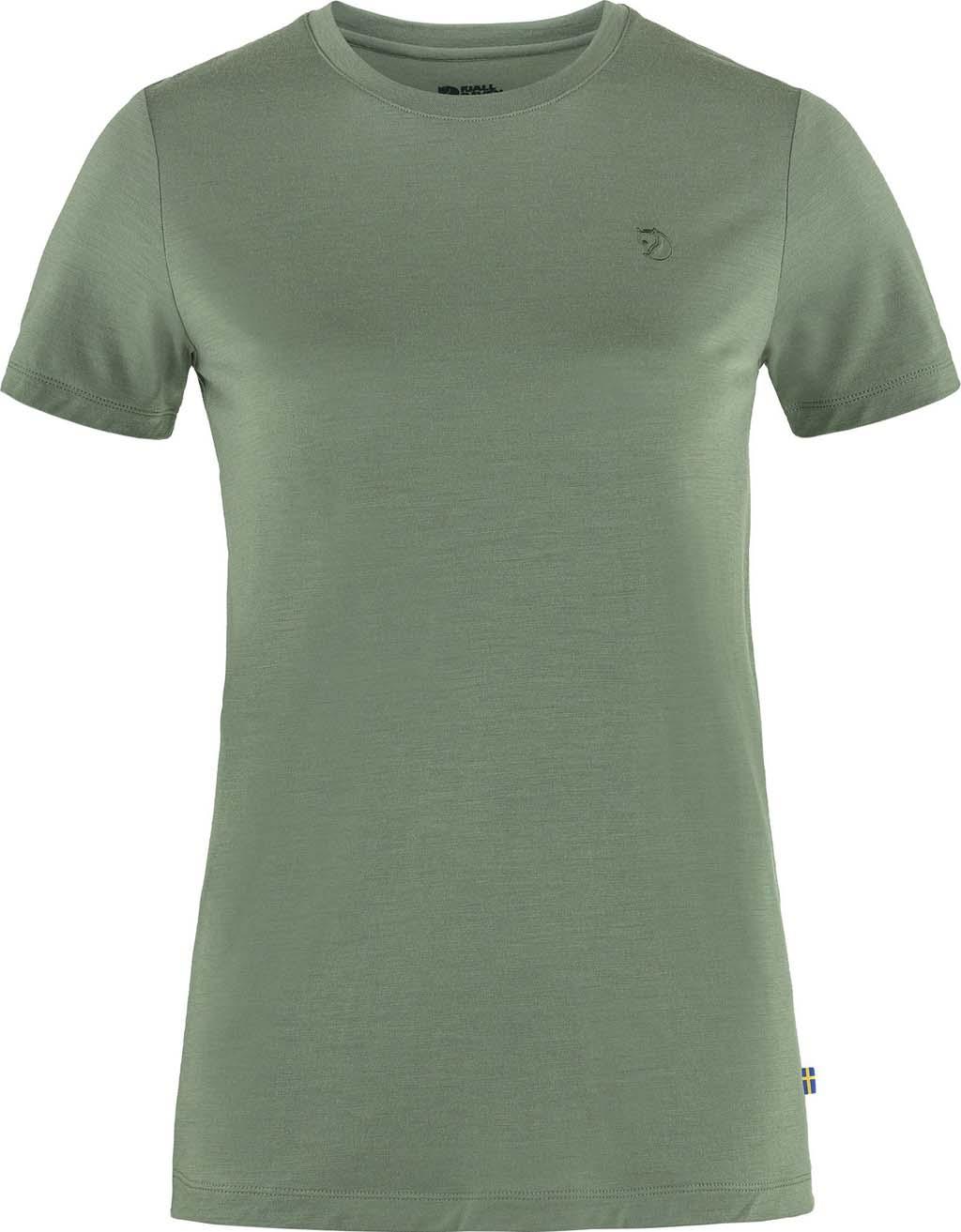 Image de produit pour T-shirt à manches courtes en laine Abisko - Femme