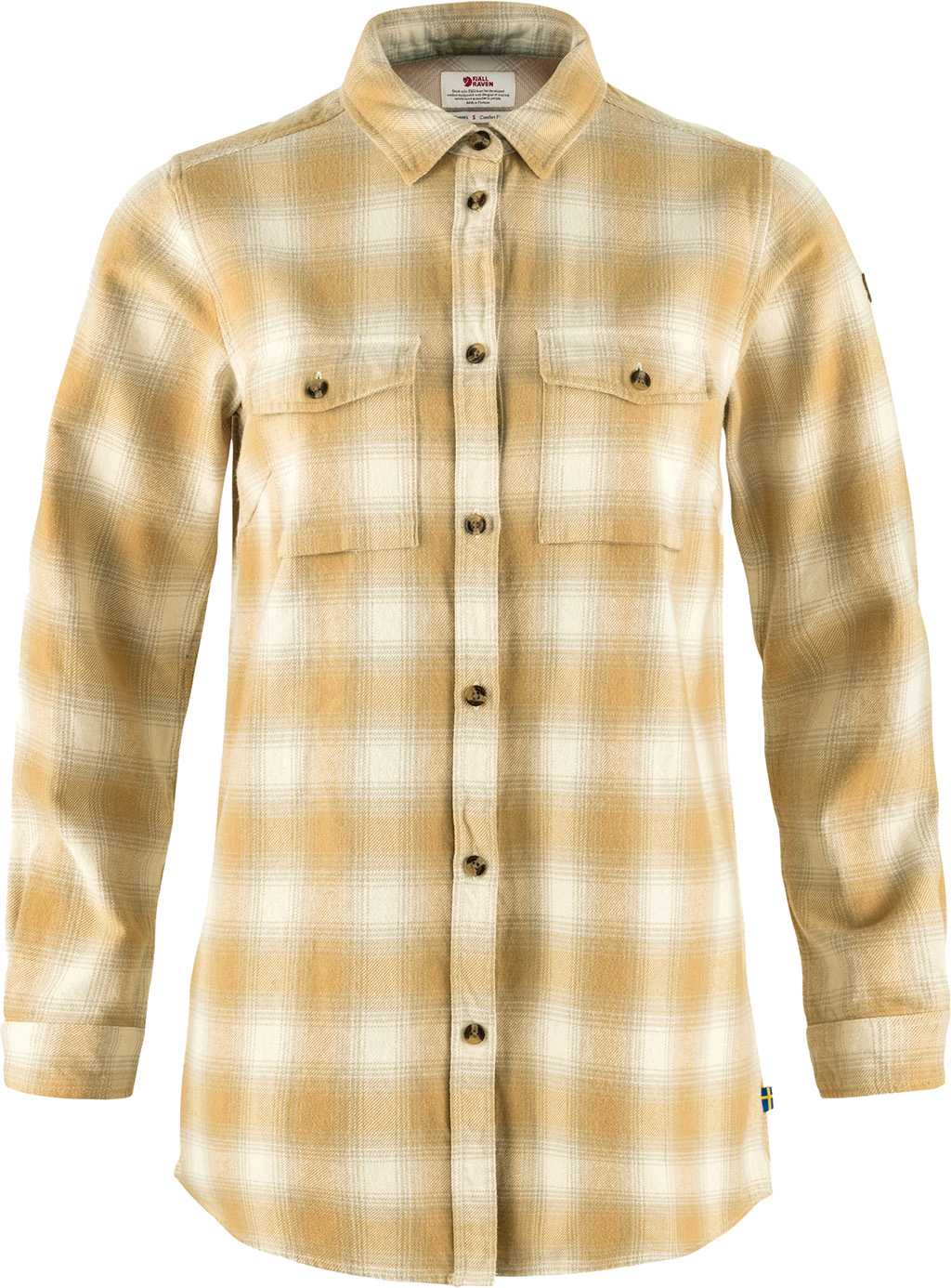 Image de produit pour Chemise à manches longues en sergé Övik - Femme