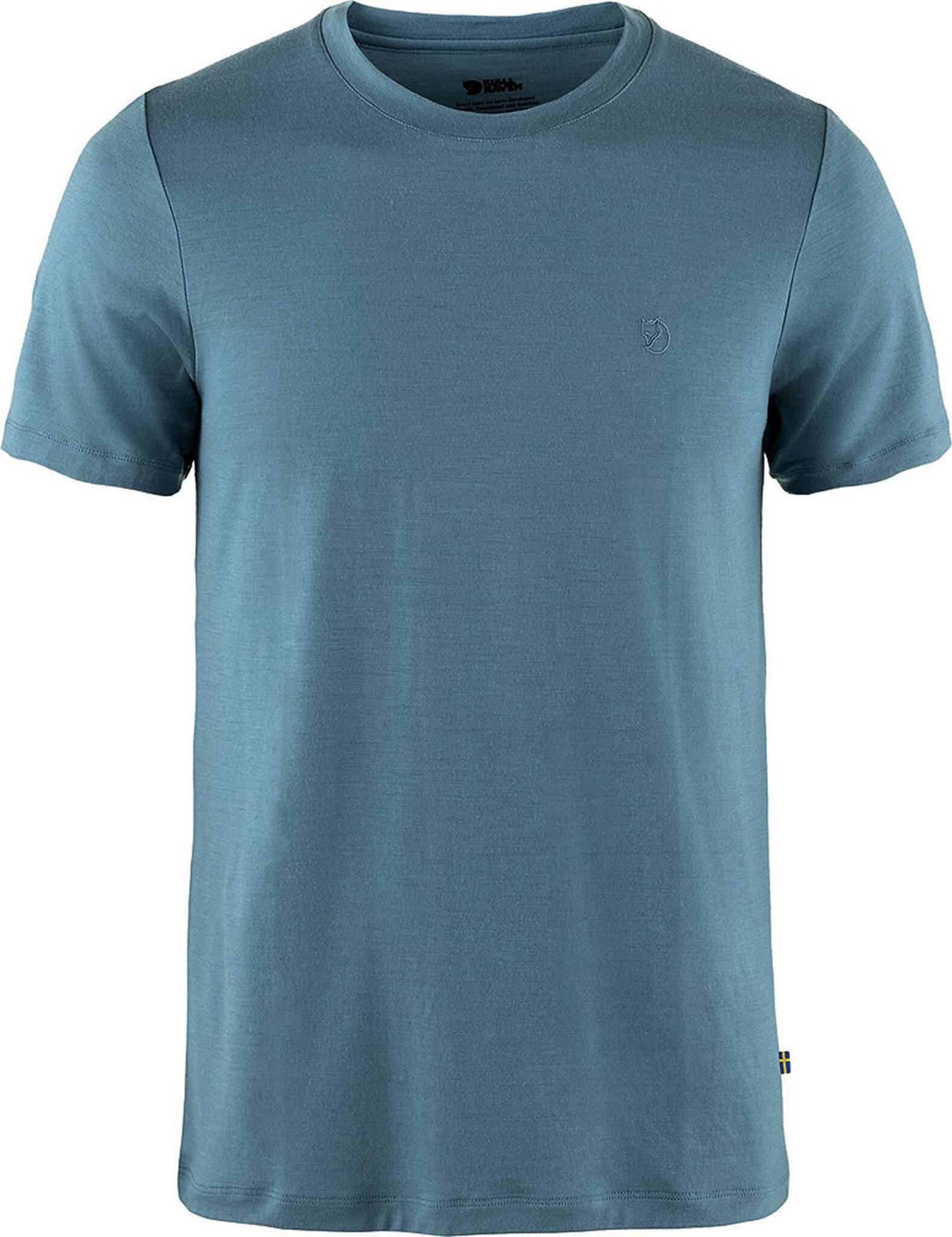 Image de produit pour T-shirt à manches courtes en laine mérinos Abisko - Homme