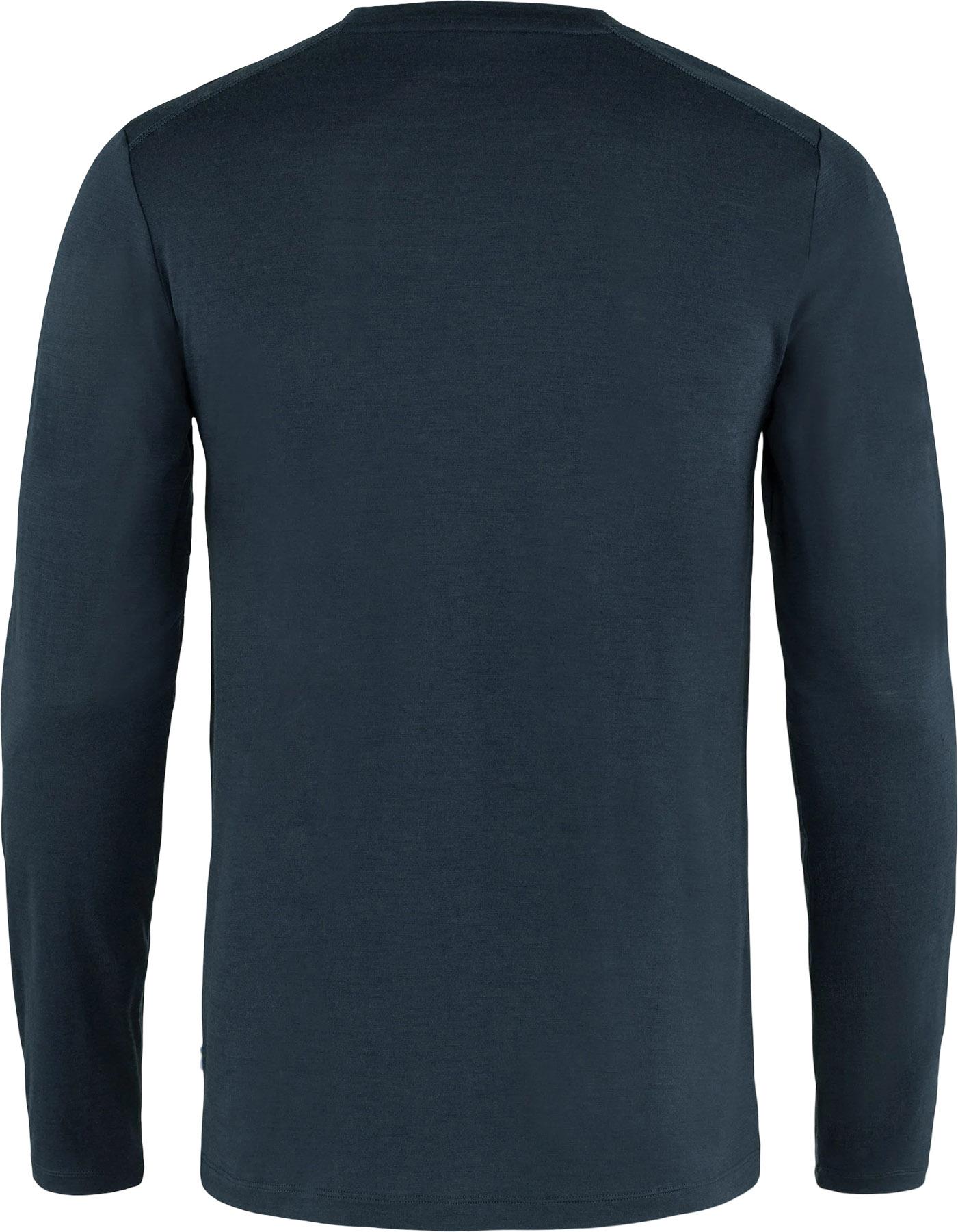 Product gallery image number 5 for product Abisko Wool Long Sleeve Tee - Men’s