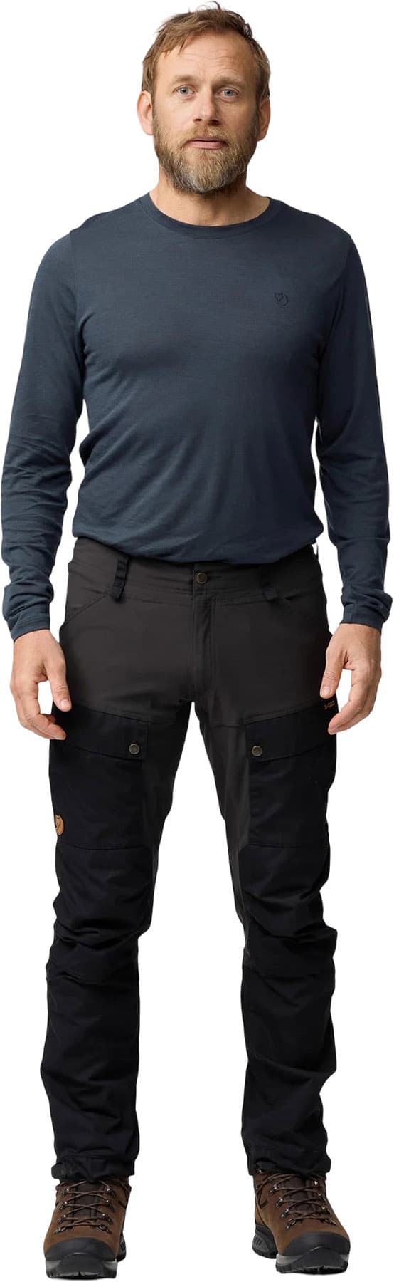 Product gallery image number 2 for product Abisko Wool Long Sleeve Tee - Men’s