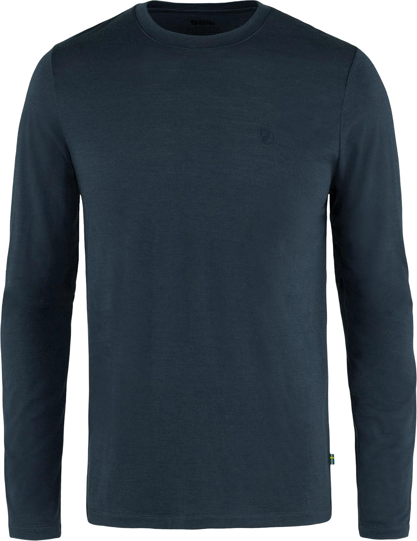 Product gallery image number 1 for product Abisko Wool Long Sleeve Tee - Men’s