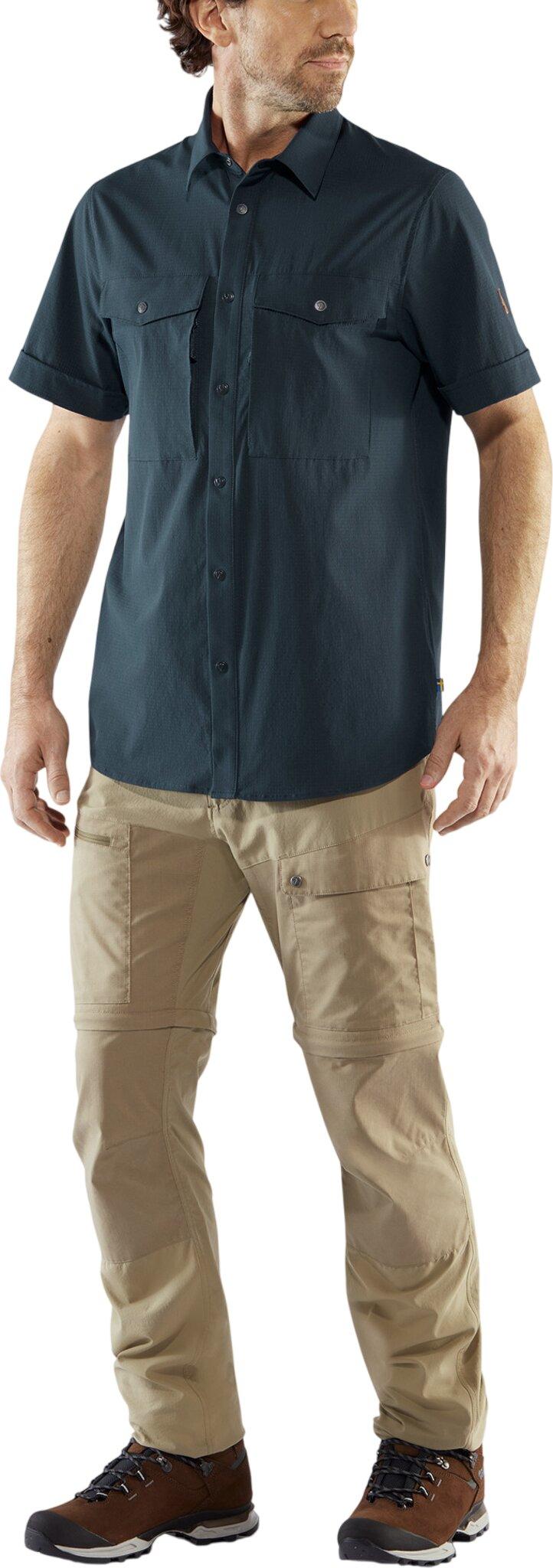 Product gallery image number 5 for product Abisko Trekking Short Sleeve Shirt - Men's