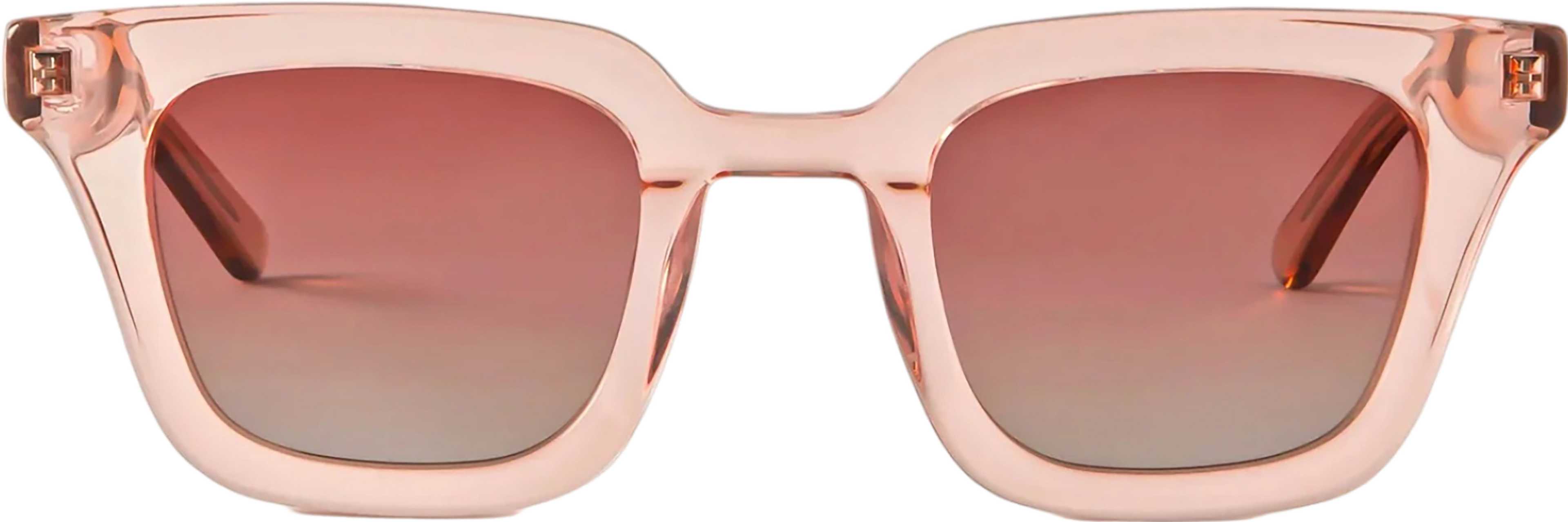 Clear Pink - Gradient Burgundy