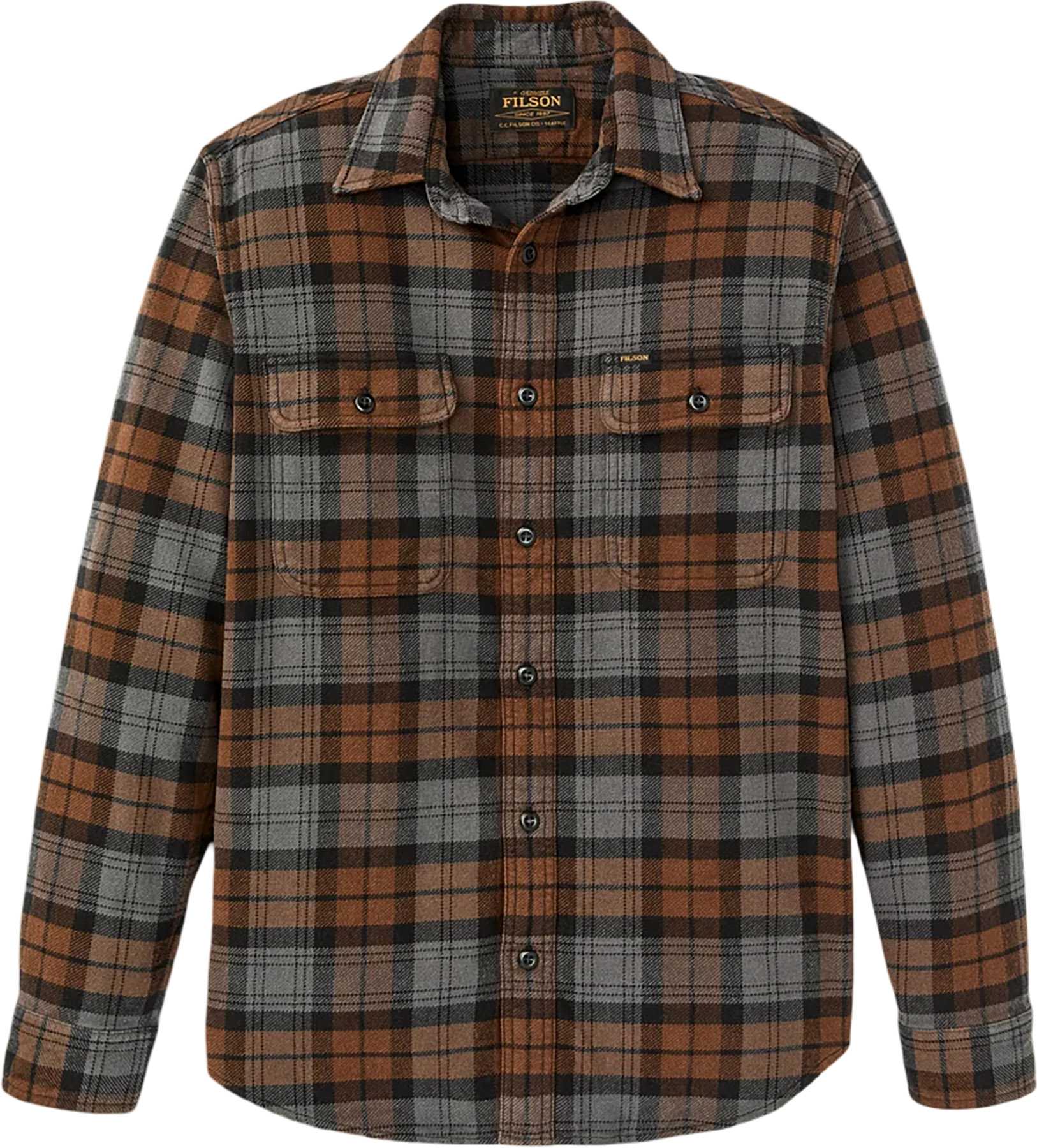 Brown - Charcoal Plaid