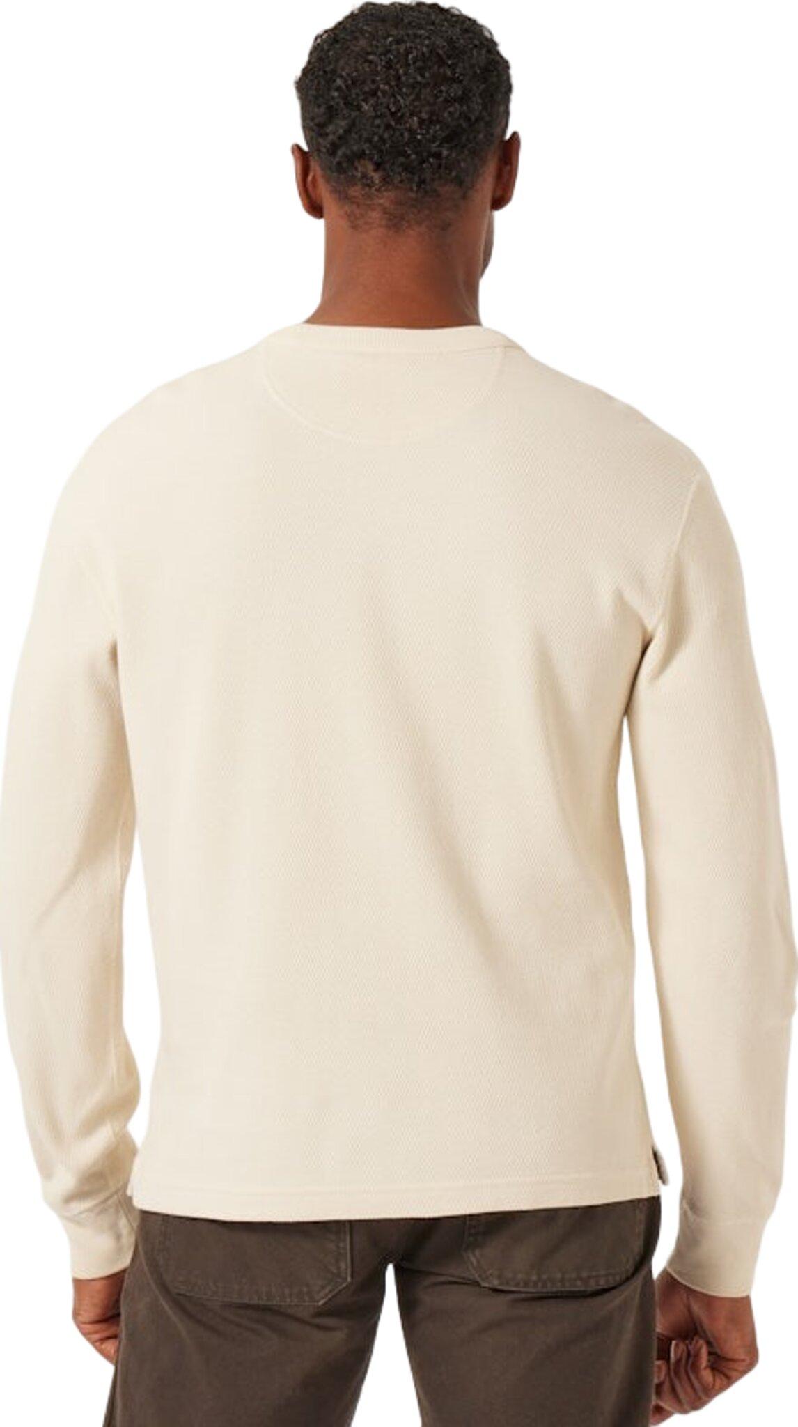 Product gallery image number 3 for product Waffle Knit Thermal Crew Neck Shirt - Men's