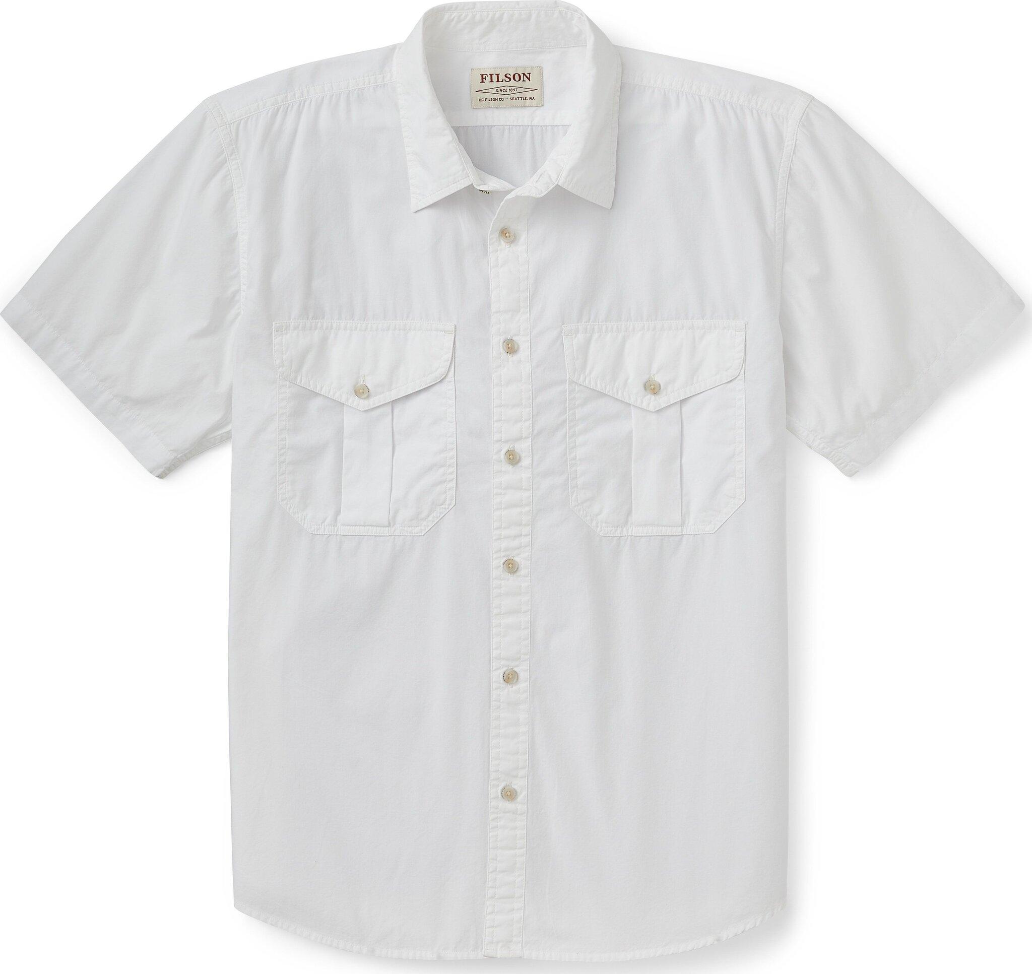 Product gallery image number 1 for product Washed Short Sleeve Feather Cloth Shirt - Men's